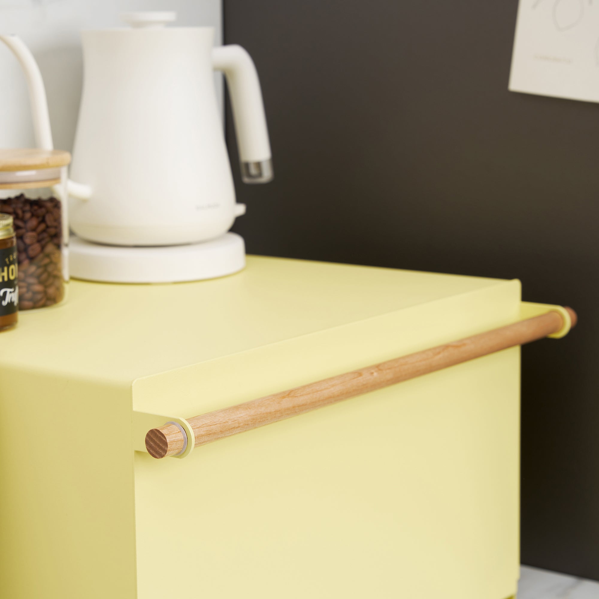 Yamazaki Home Bread Box - Steel + Wood