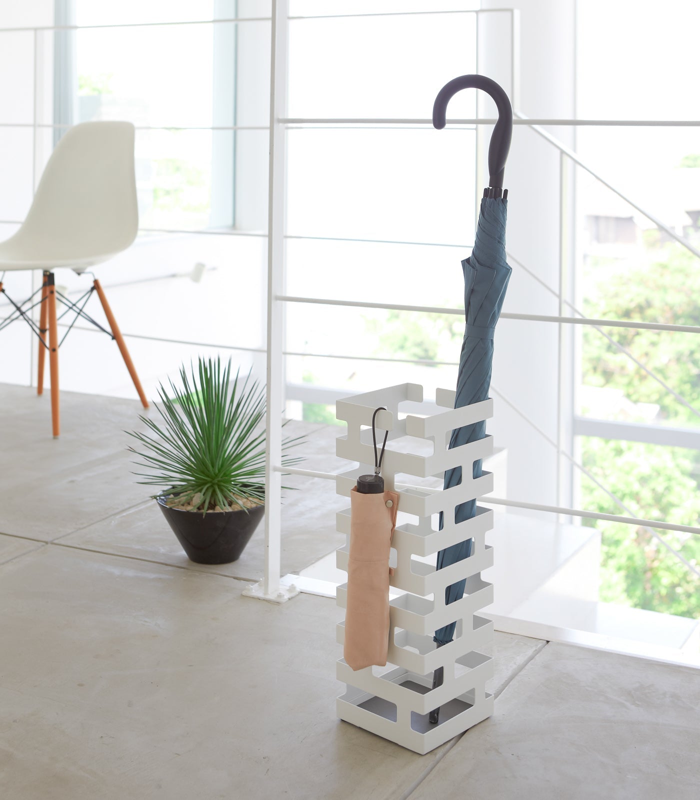 Yamazaki Home Umbrella Stand - Square - Steel