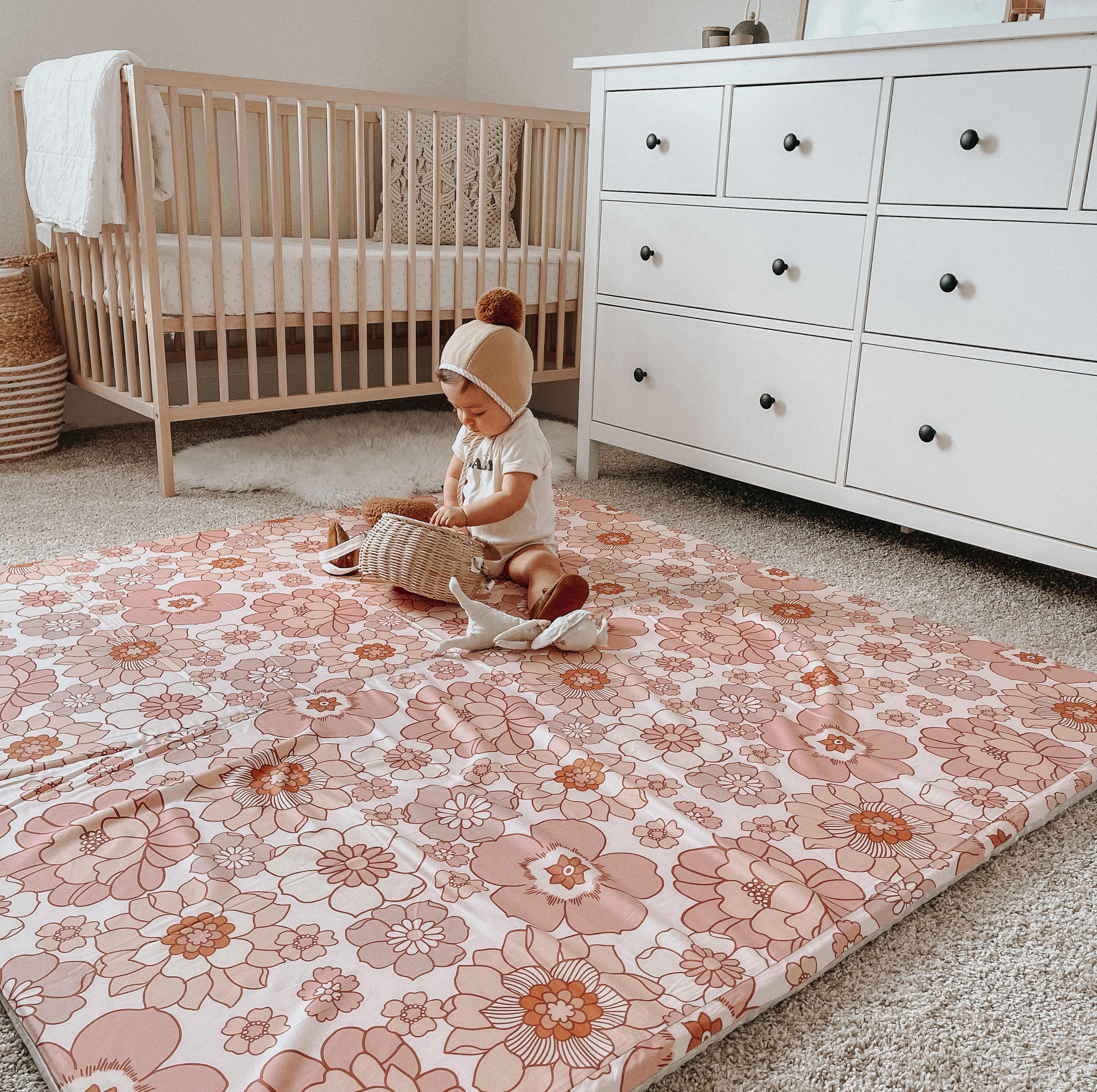 Toki Mats Blooms Organic Cotton Mat