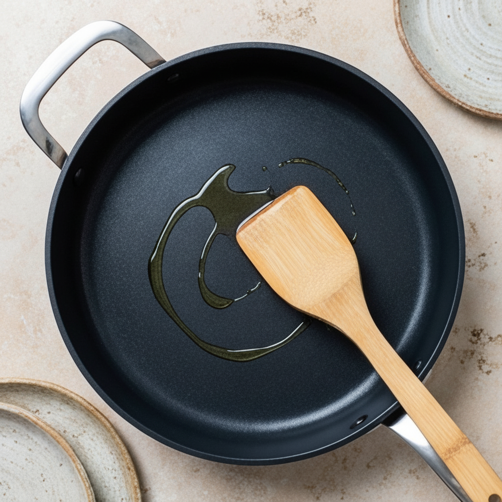 Alva Cookware Ceramic Nonstick Sauté Pan with Lid, 4-Qt
