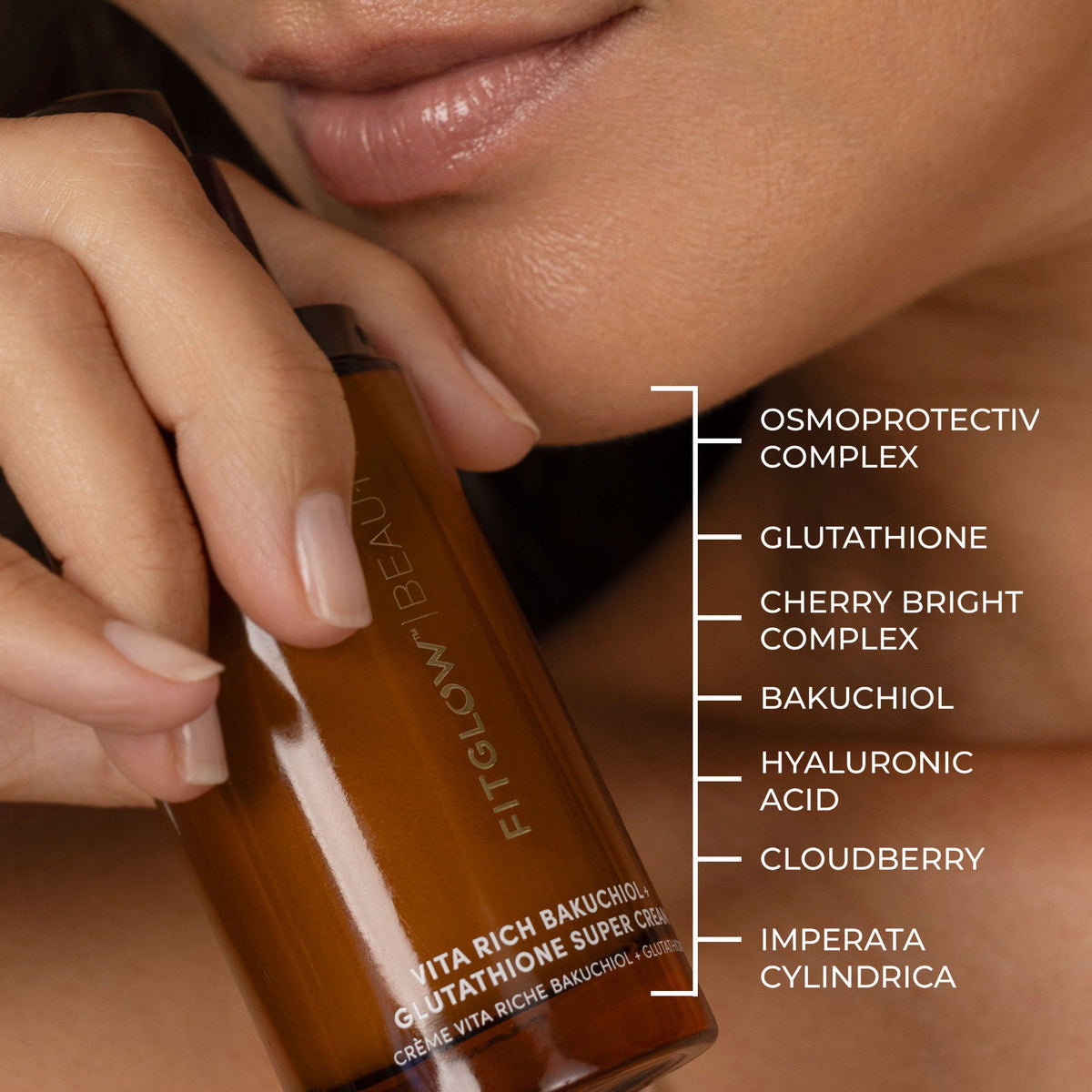 Fitglow Beauty Vita Rich Bakuchiol + Glutathione Super Cream