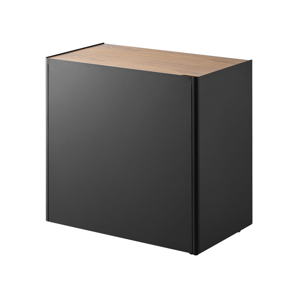 Yamazaki Home Mobile Hideaway Storage Cart (23" H) - Steel + Wood