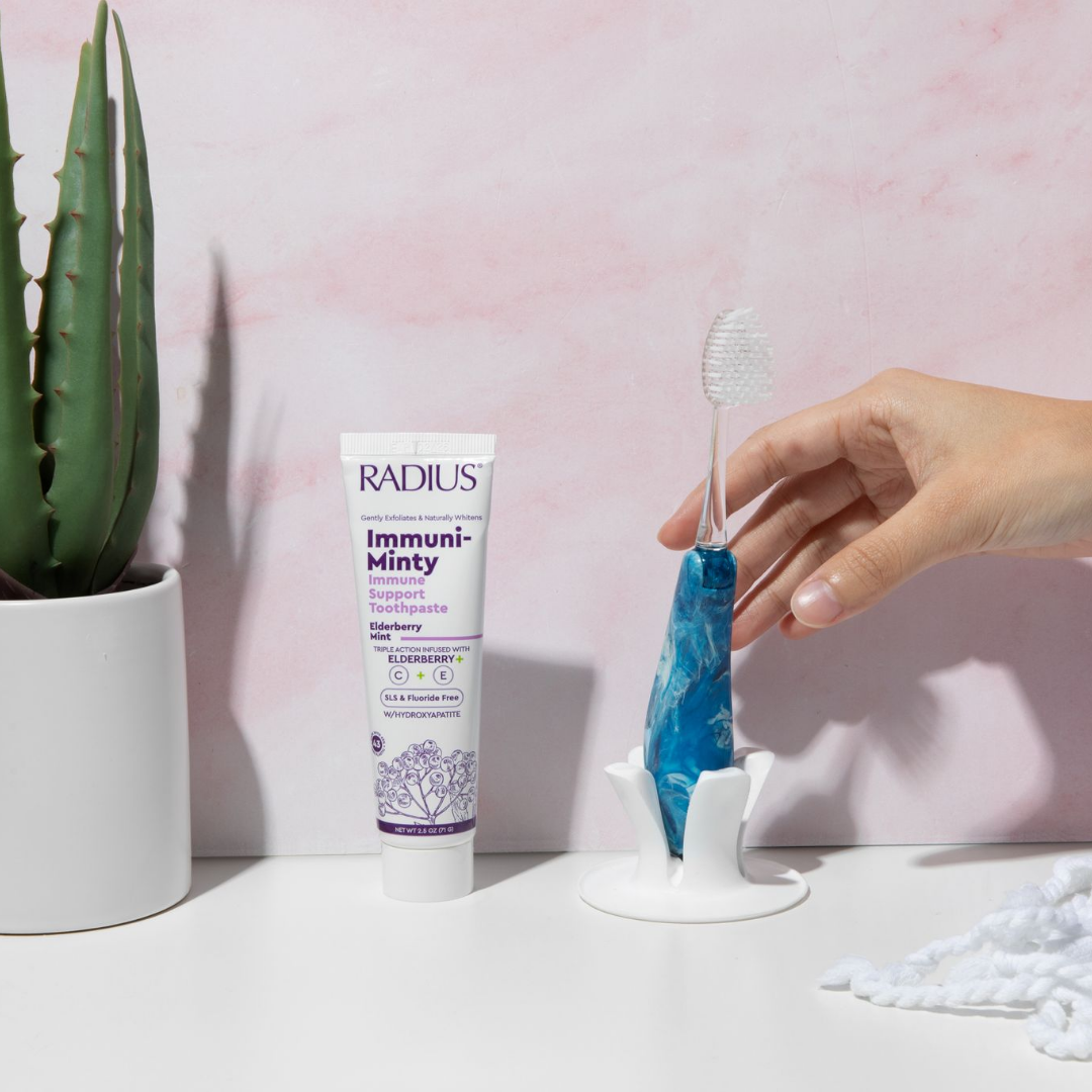 Radius IMMUNI-MINTY Immune Support Toothpaste, Elderberry Mint