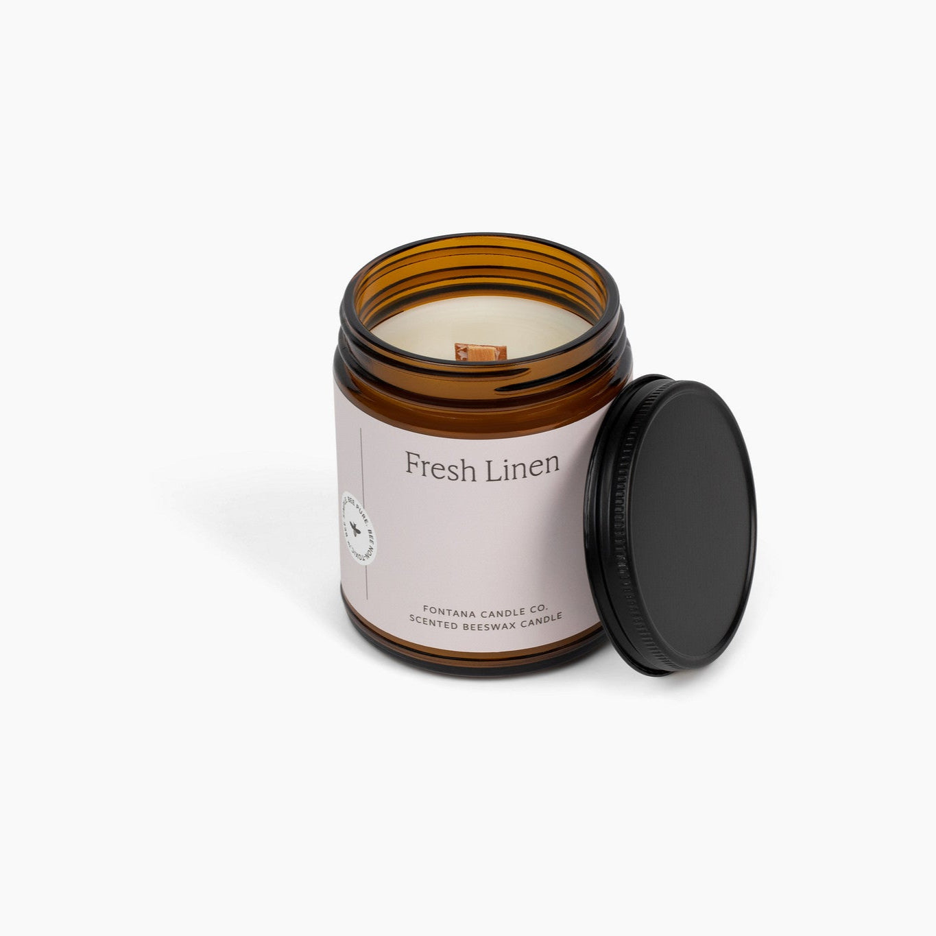 Fontana Candle Co Fresh Linen Jar Candle