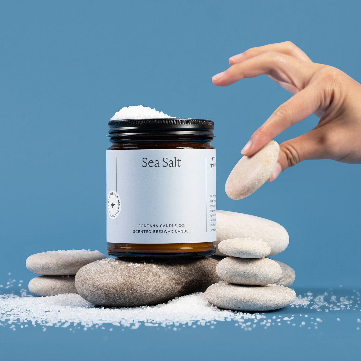 Fontana Candle Co Sea Salt Jar Candle