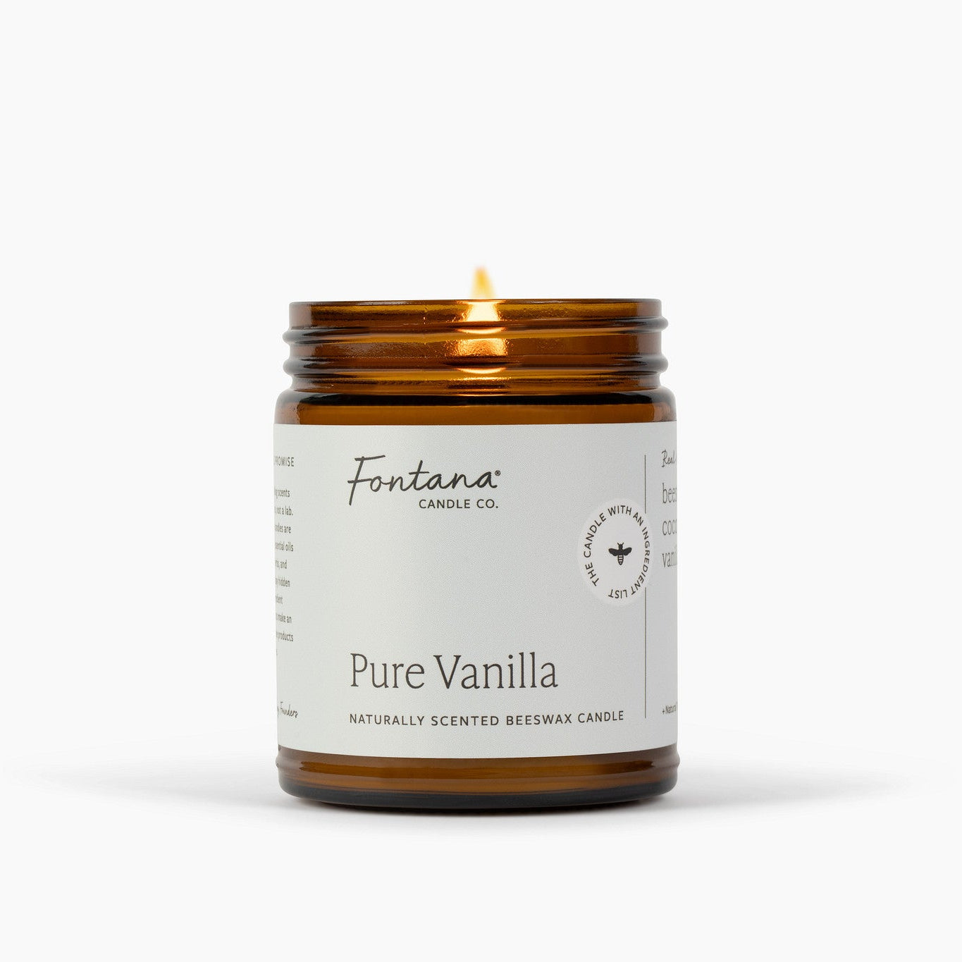 Fontana Candle Co Pure Vanilla Jar Candle