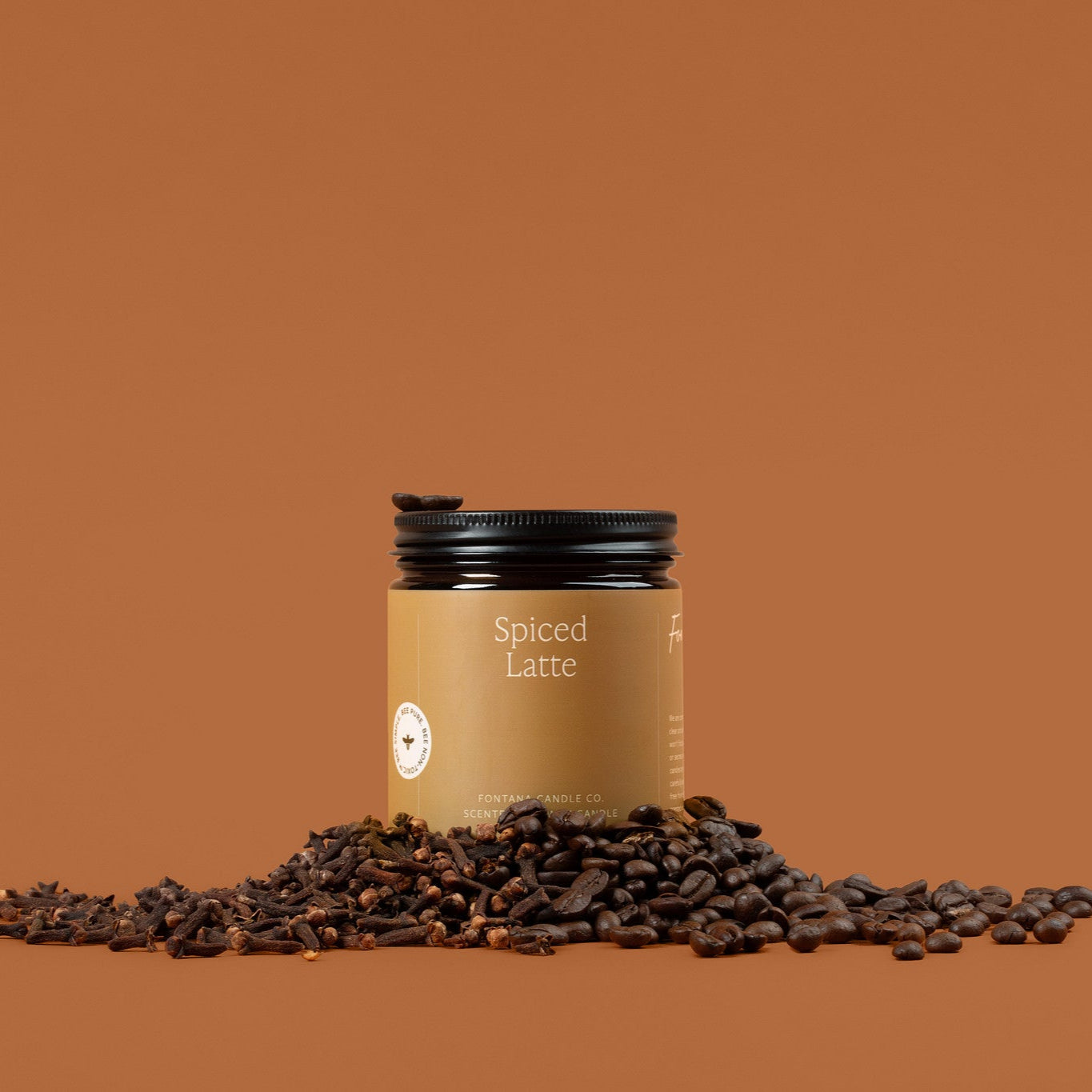 Fontana Candle Co Spiced Latte Jar Candle