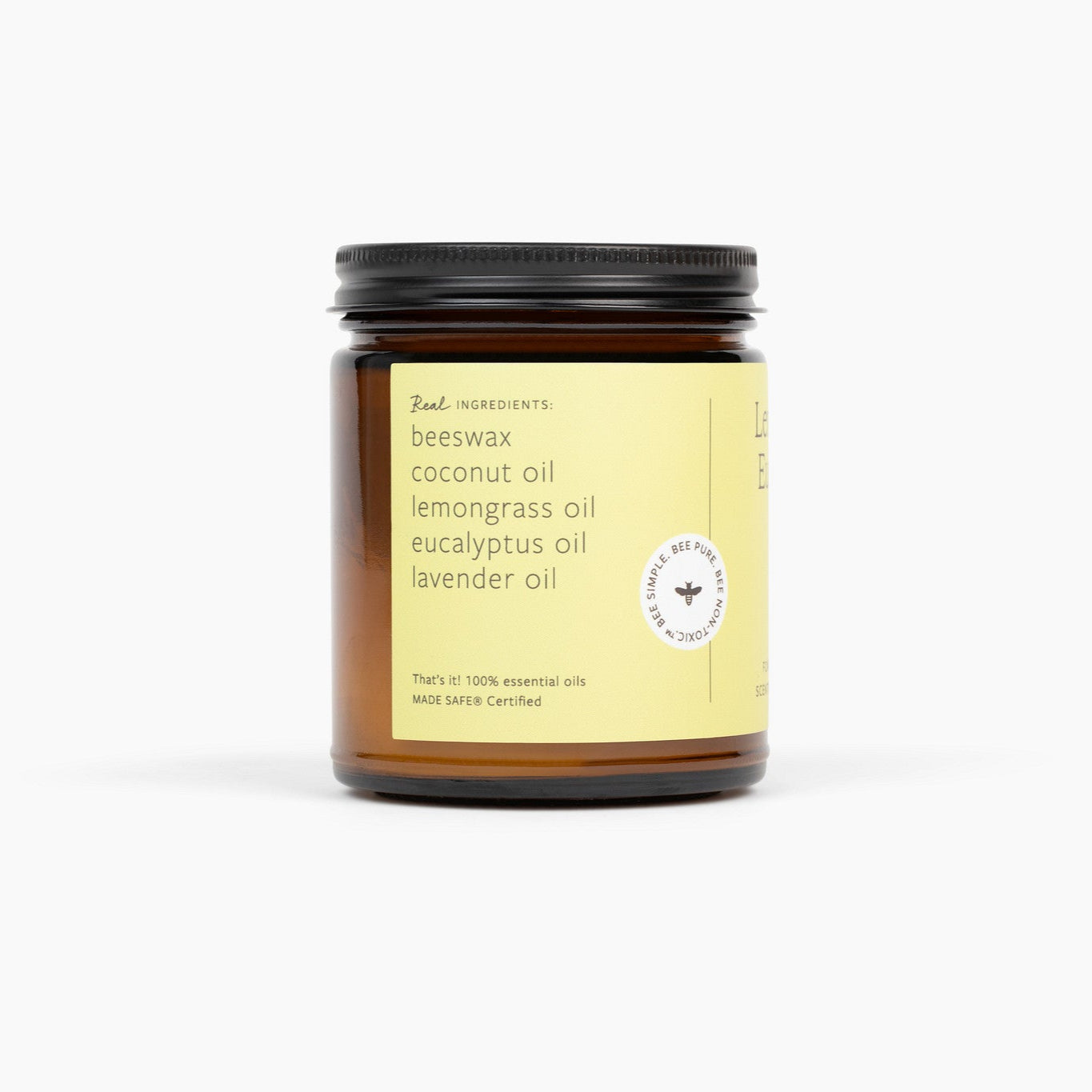Fontana Candle Co Lemongrass Eucalyptus Jar Candle