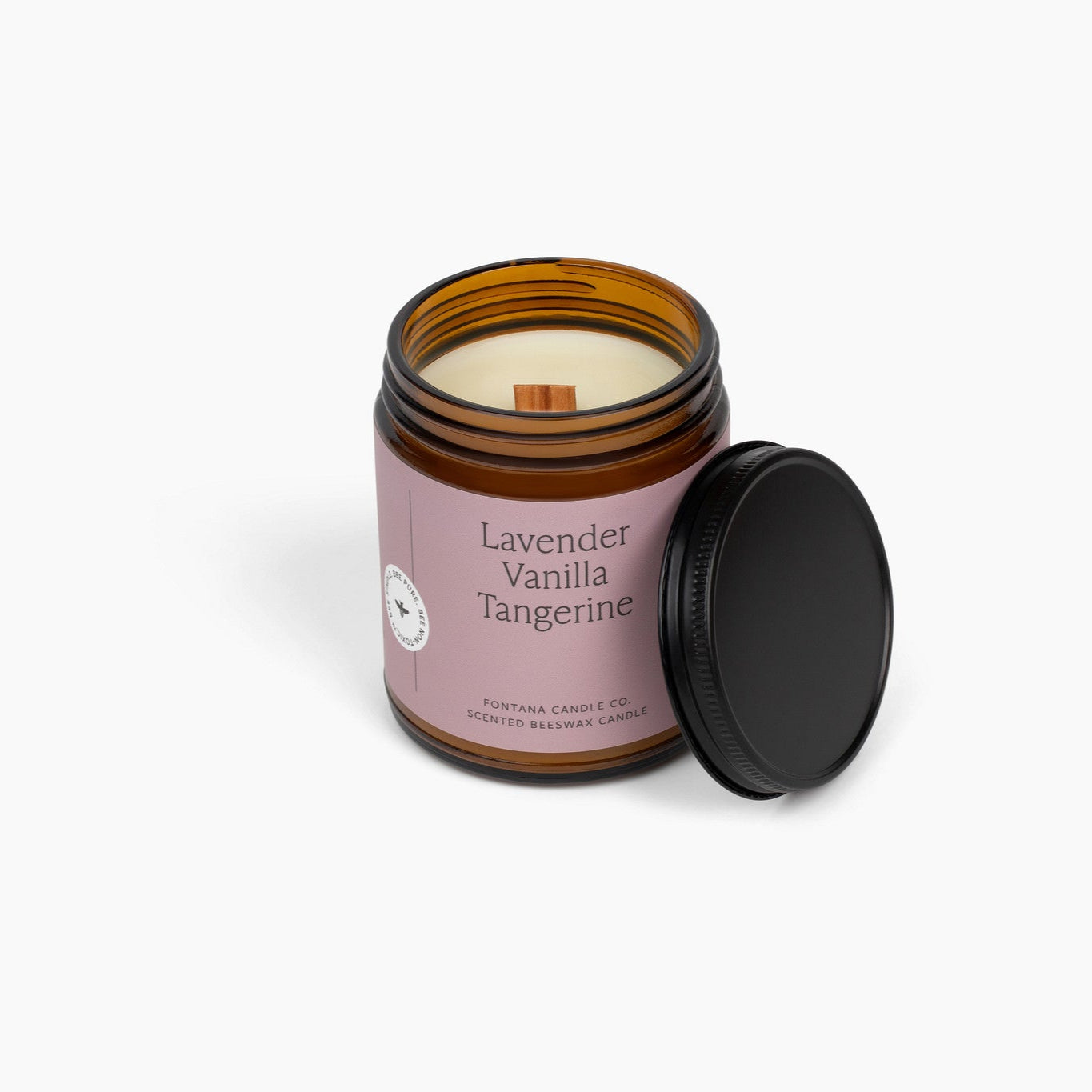 Fontana Candle Co Lavender Vanilla Tangerine Jar Candle