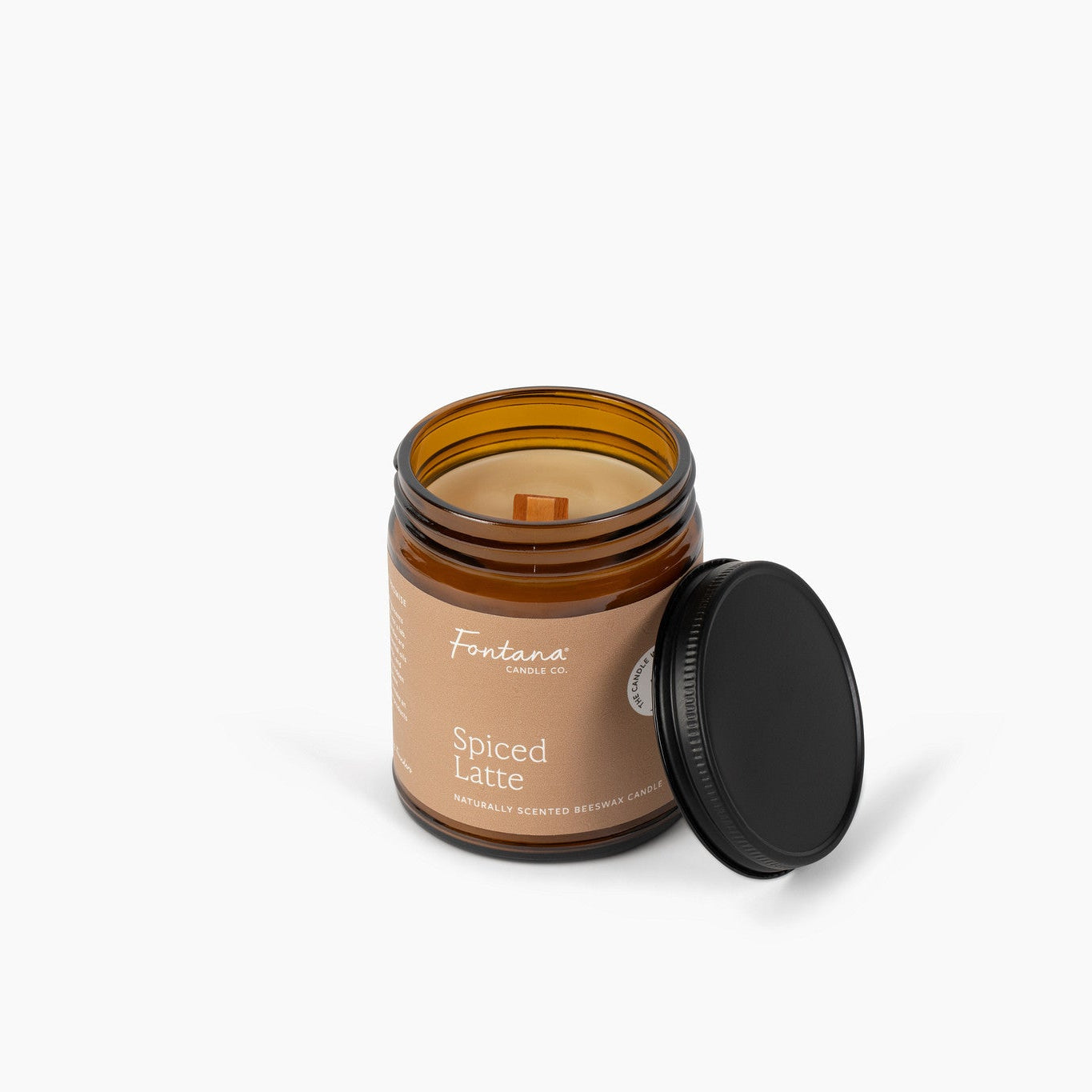 Fontana Candle Co Spiced Latte Jar Candle
