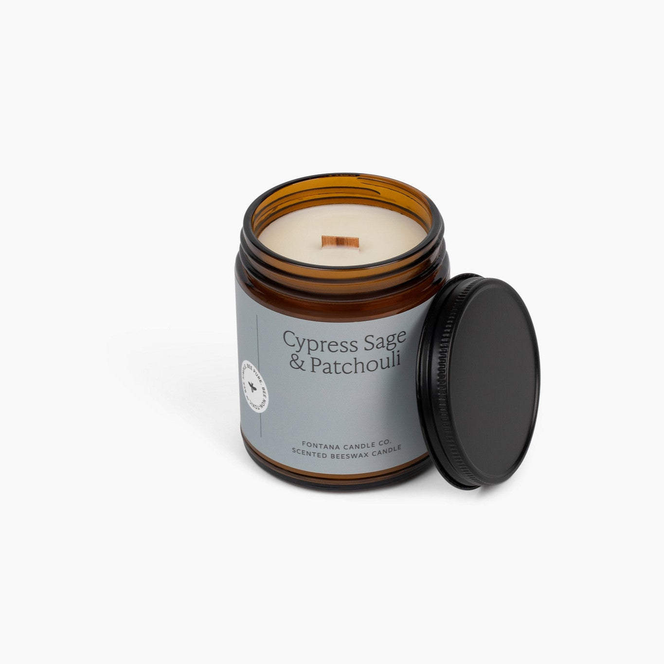 Fontana Candle Co Cypress Sage & Patchouli Jar Candle