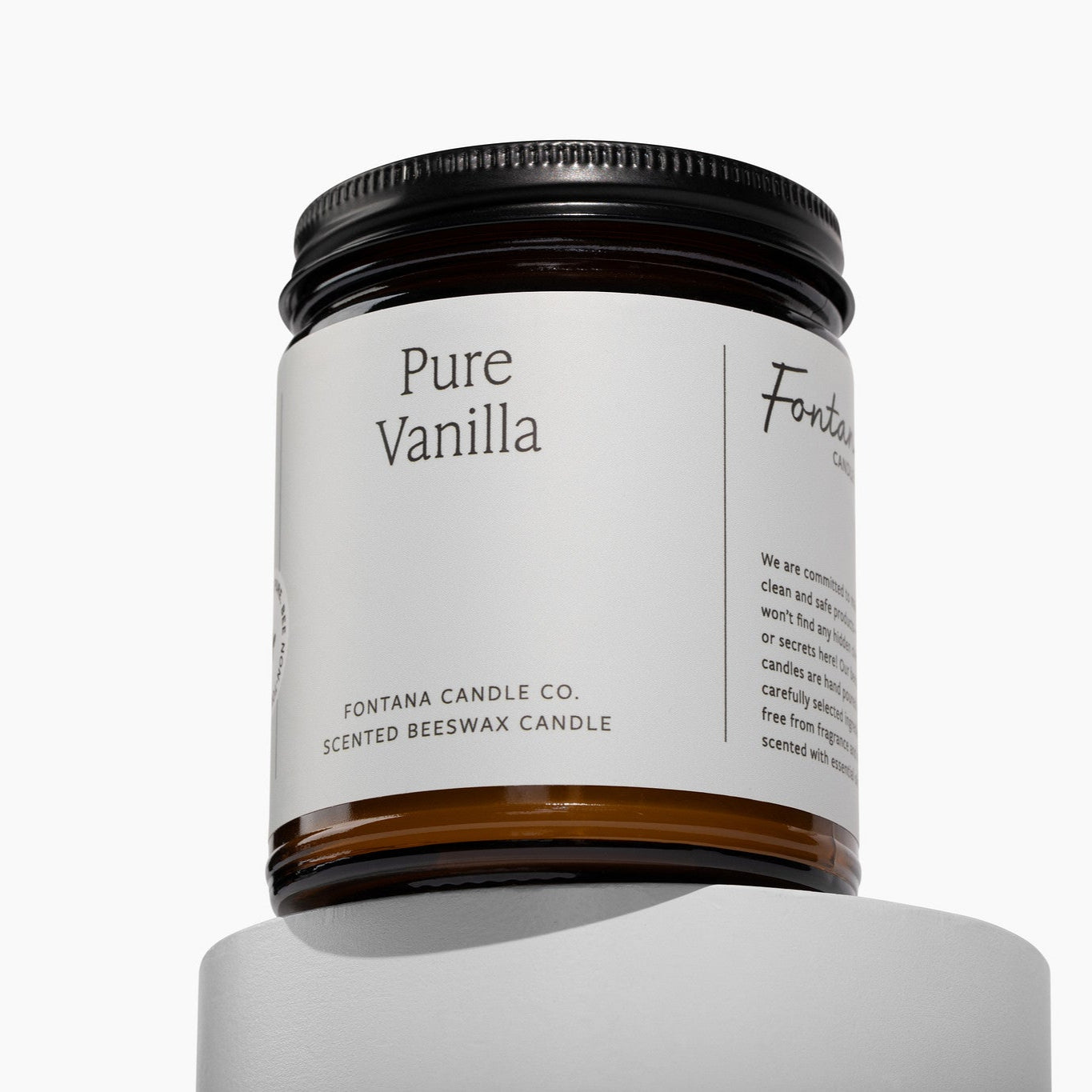 Fontana Candle Co Pure Vanilla Jar Candle