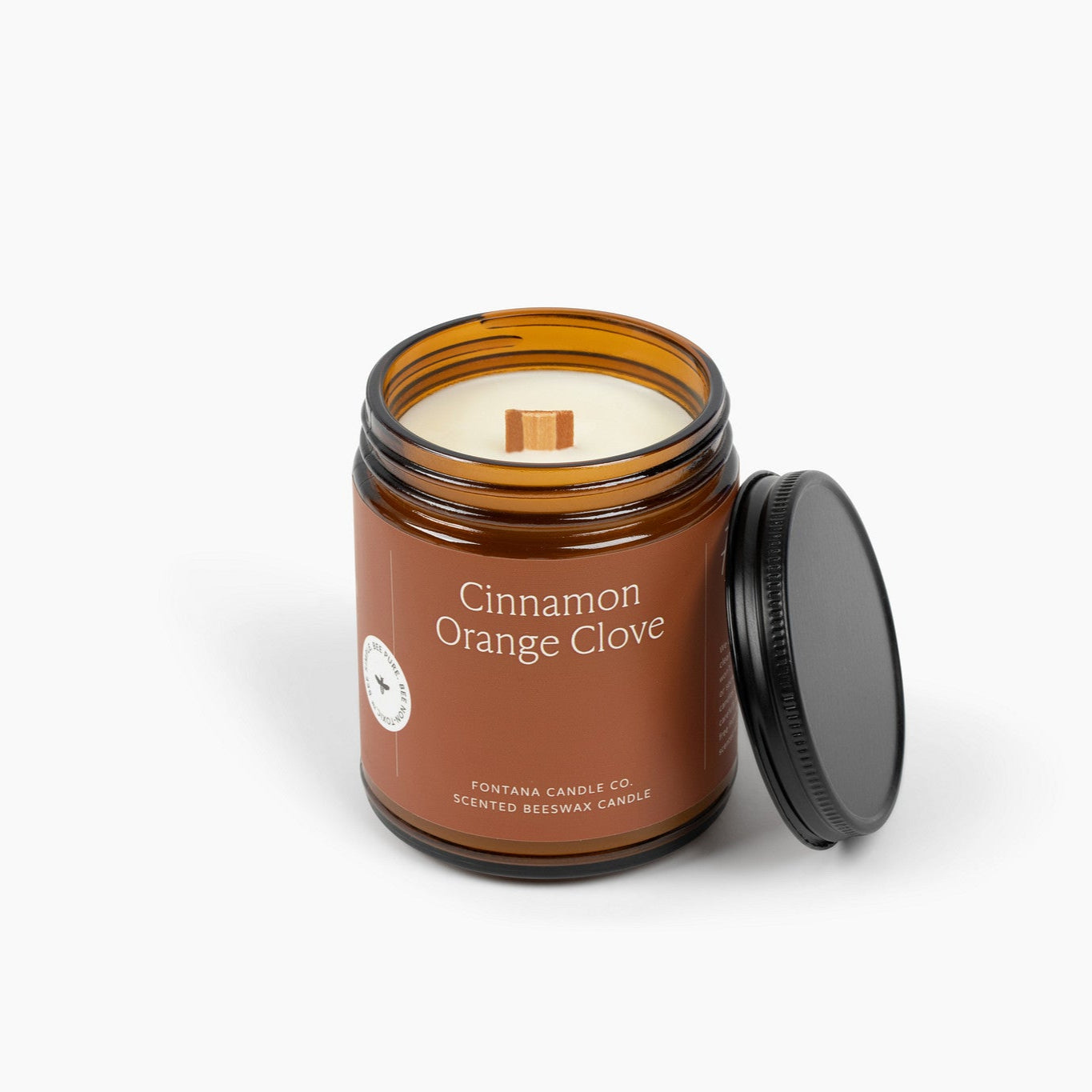 Fontana Candle Co Cinnamon Orange Clove Jar Candle