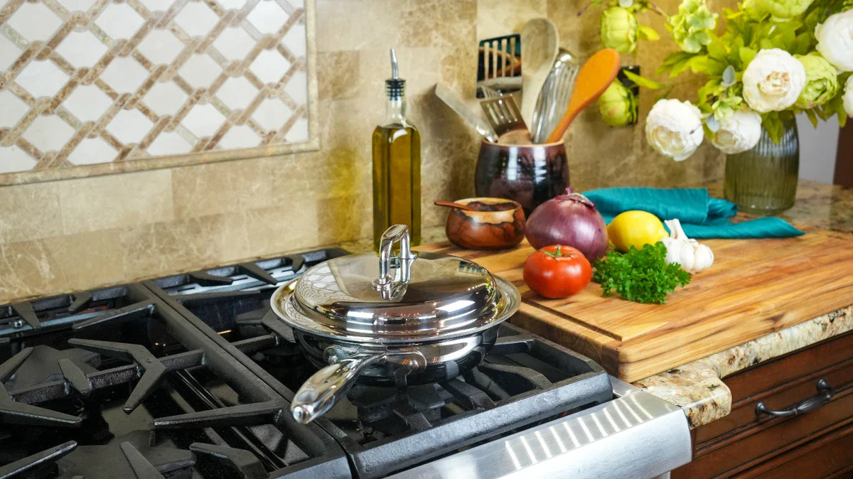 360 Cookware 1.5 Quart Sauté