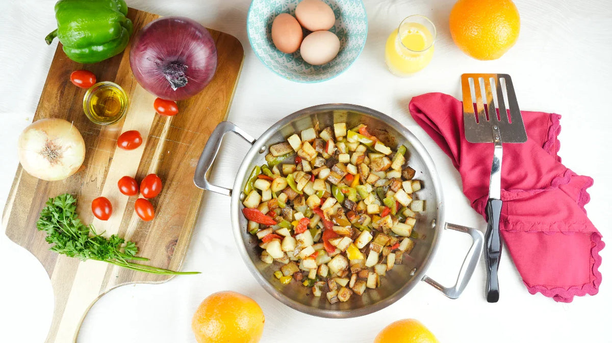 360 Cookware 10 Inch Fry Pan with Short Handles