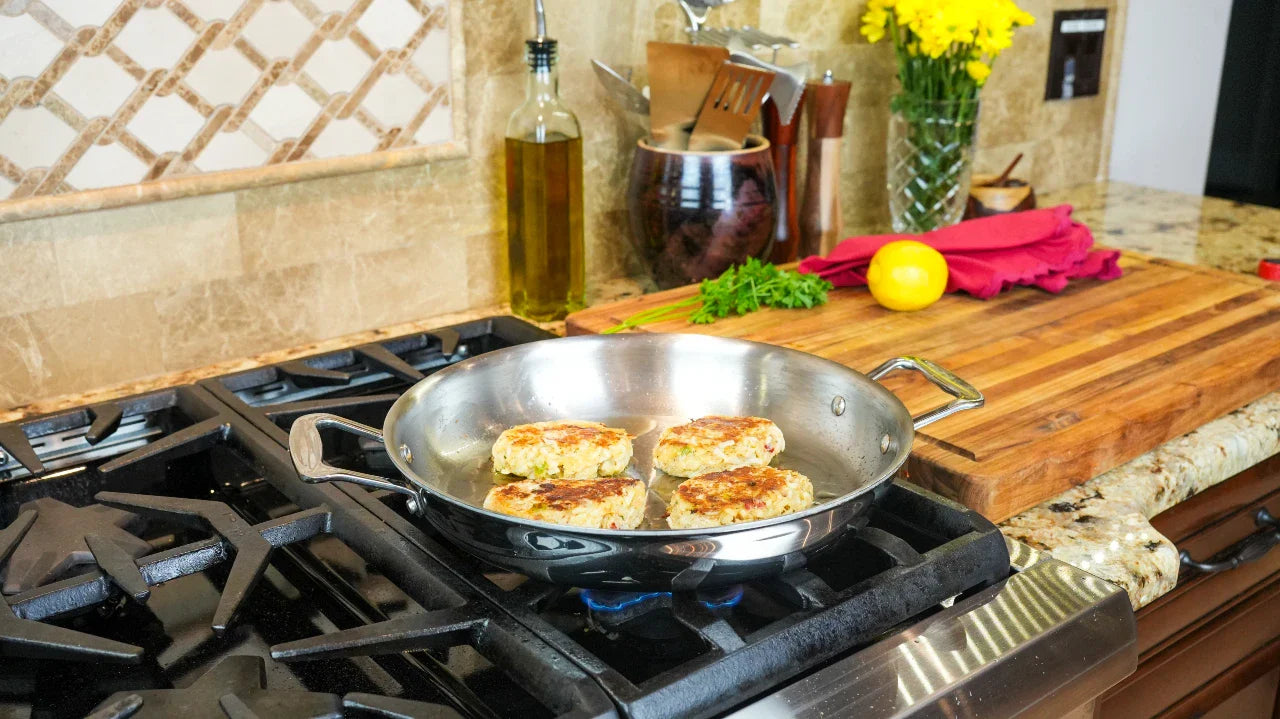 360 Cookware 11.5 Inch Fry Pan with Short Handles