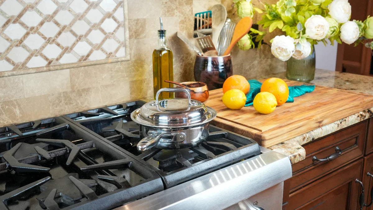 360 Cookware 1 Quart Saucepan with Cover