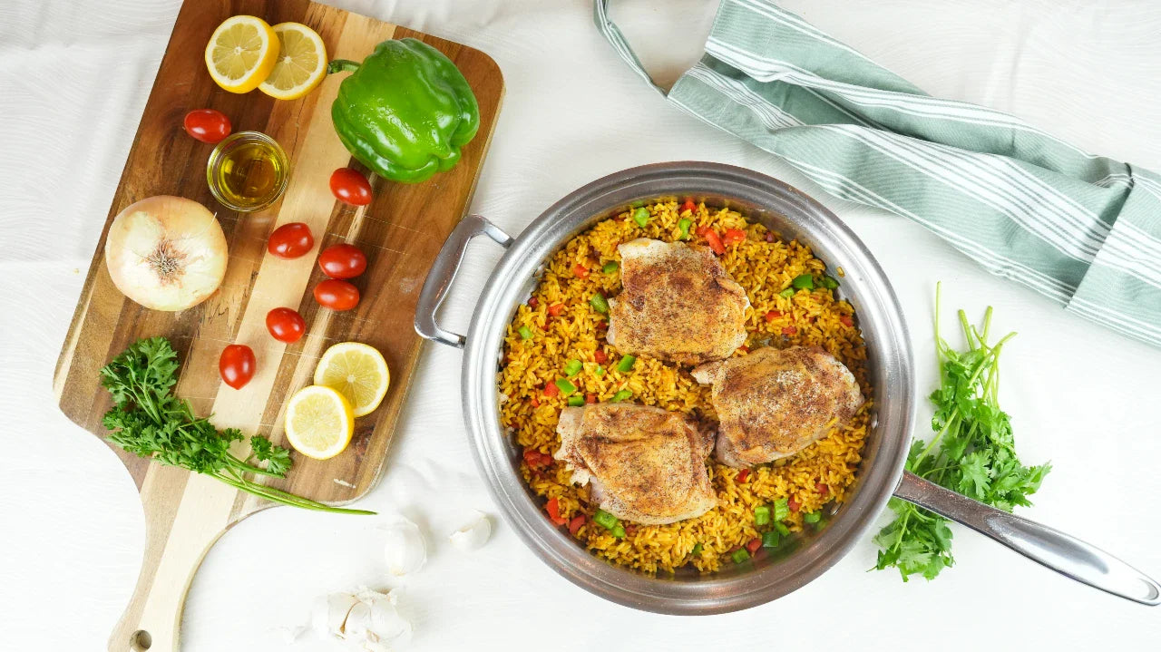 360 Cookware 3.5 Quart Sauté Pan with Cover