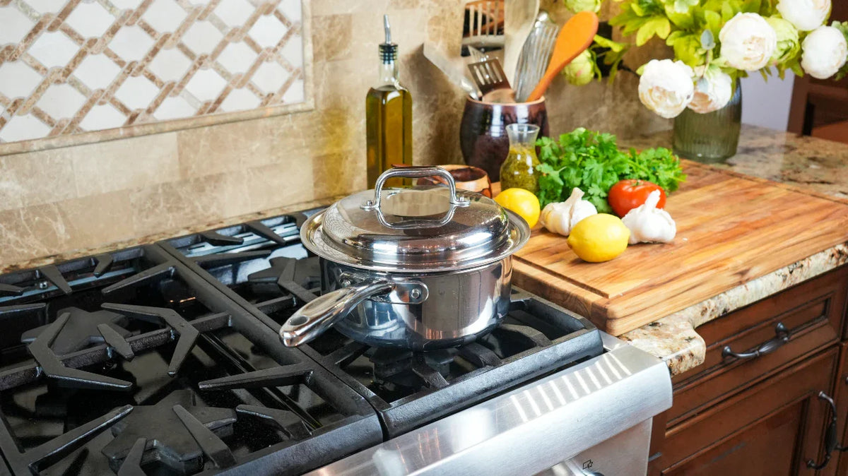 360 Cookware 3 Quart Saucepan with Cover