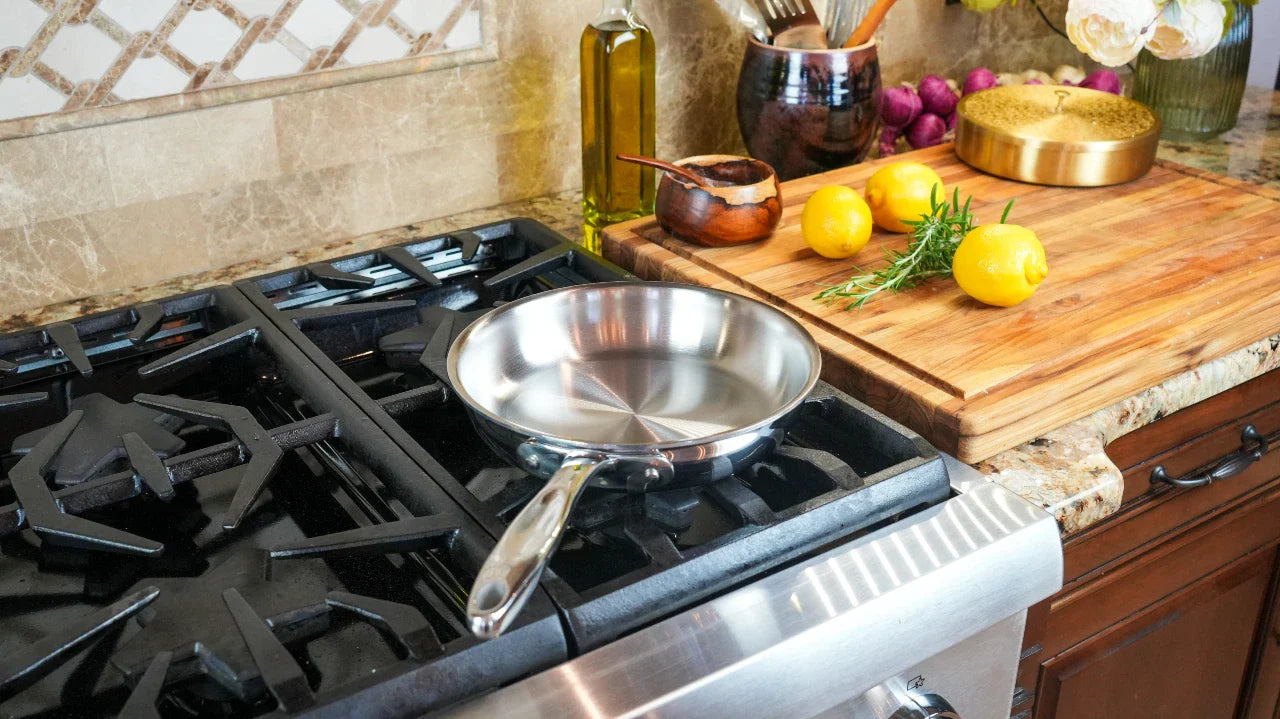 360 Cookware 8.5 Inch Stainless Steel  Fry Pan