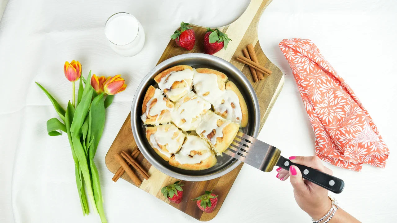 360 Cookware 9" Round Cake Pan with No Handles