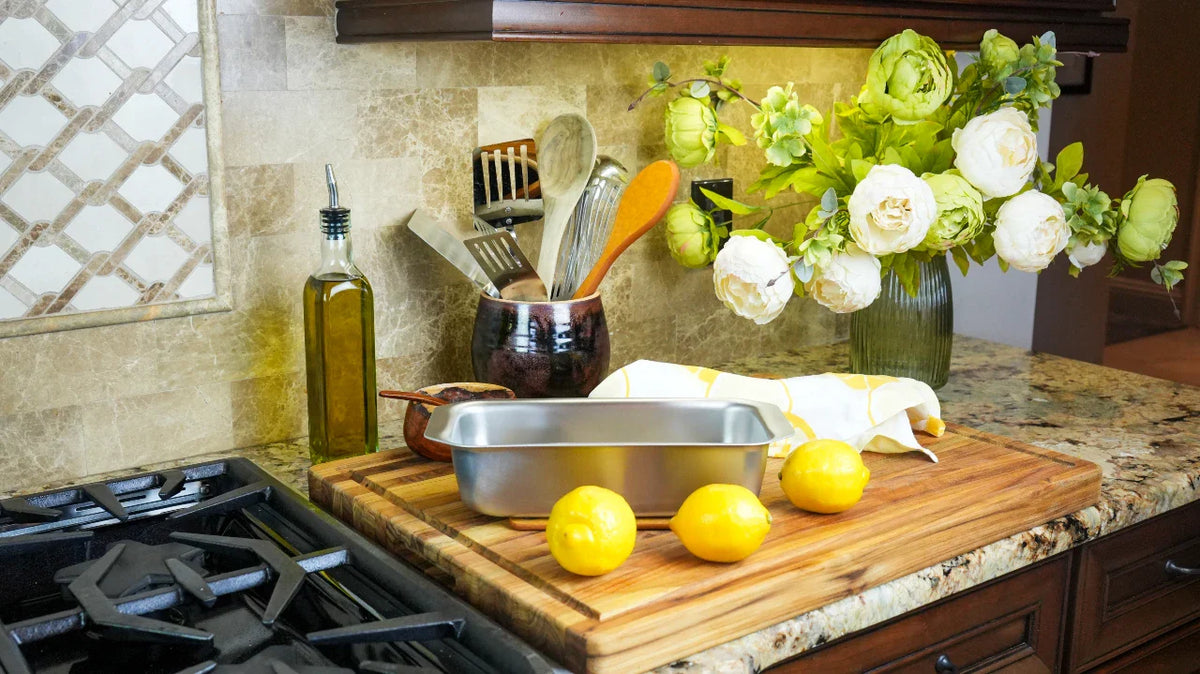 360 Cookware Loaf Pan with Tab Handles