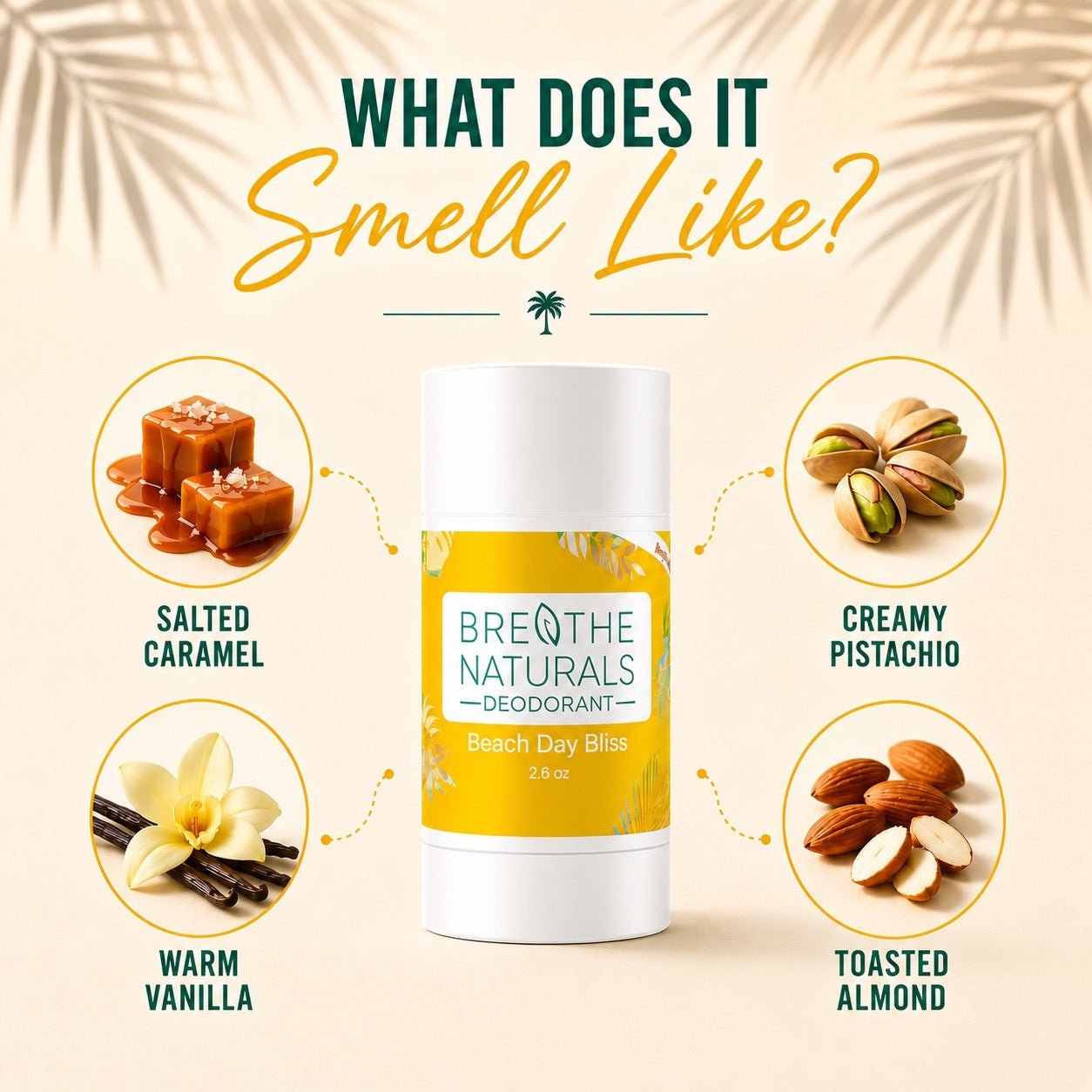 Breathe Naturals Deodorant Beach Day Bliss - 2 Pack