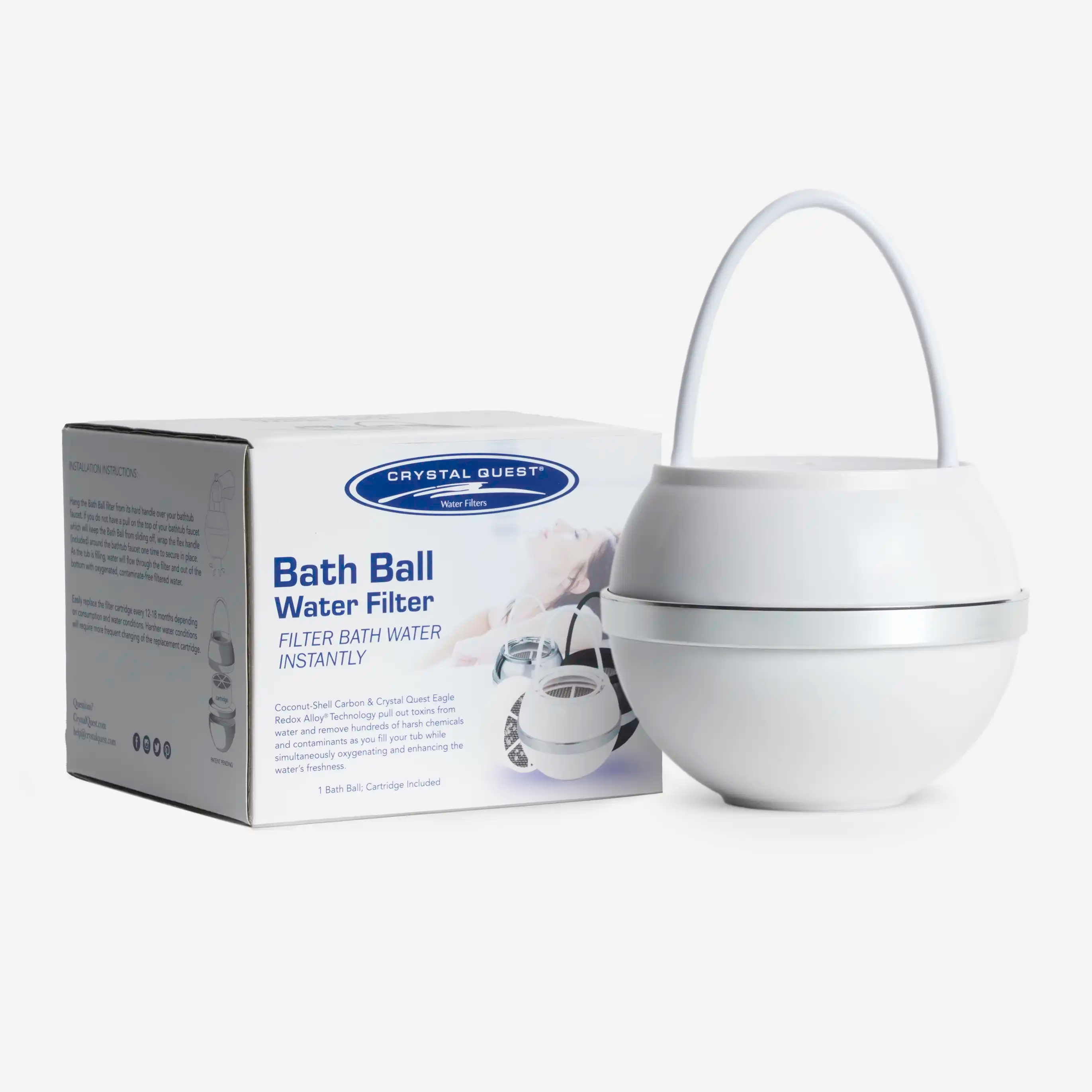 Crystal Quest Bath Ball® Filter
