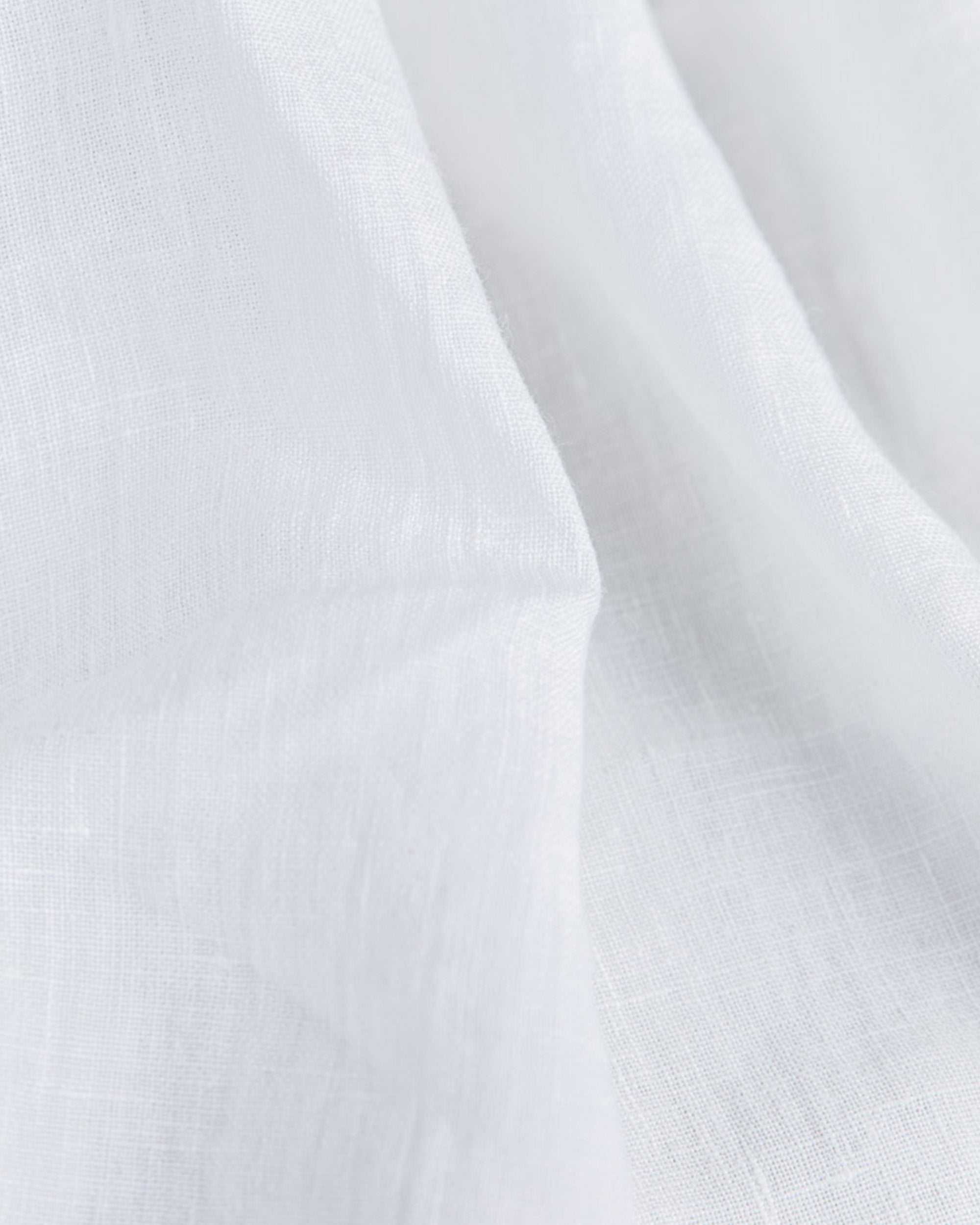 MagicLinen White Linen Duvet Cover Set (3 Pcs)