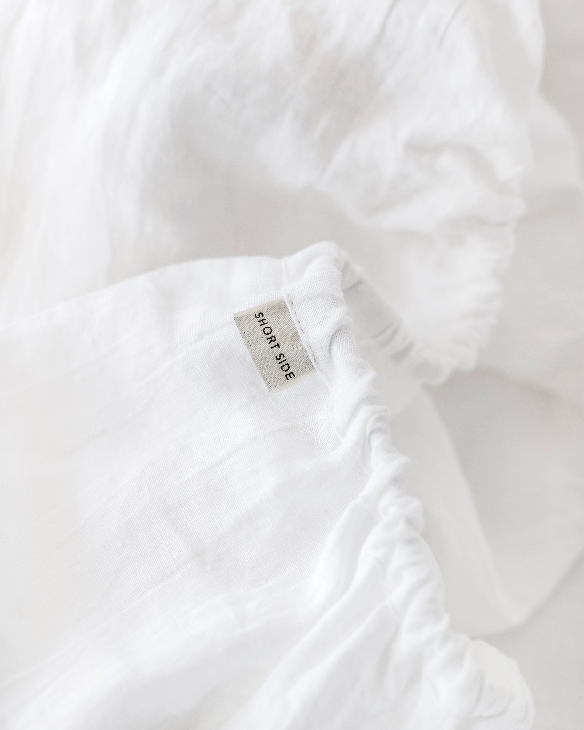 MagicLinen White Linen Sheet Set (4 Pcs)
