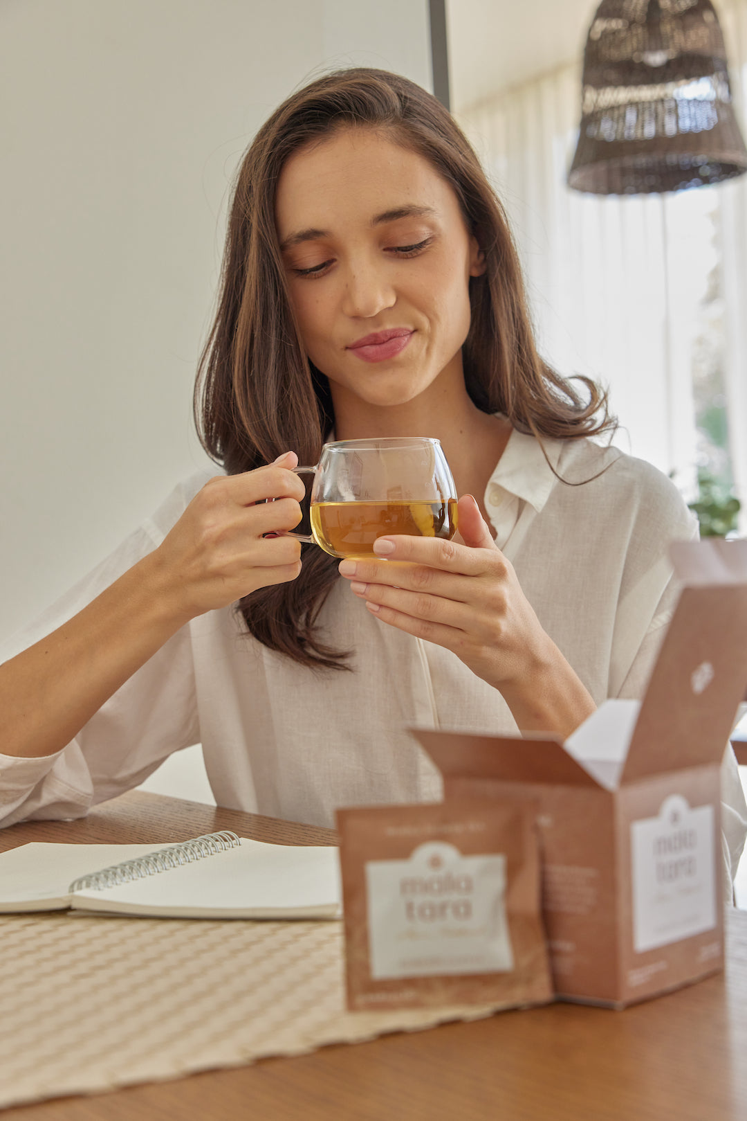Mala Tara Coffee Flower Tea Box