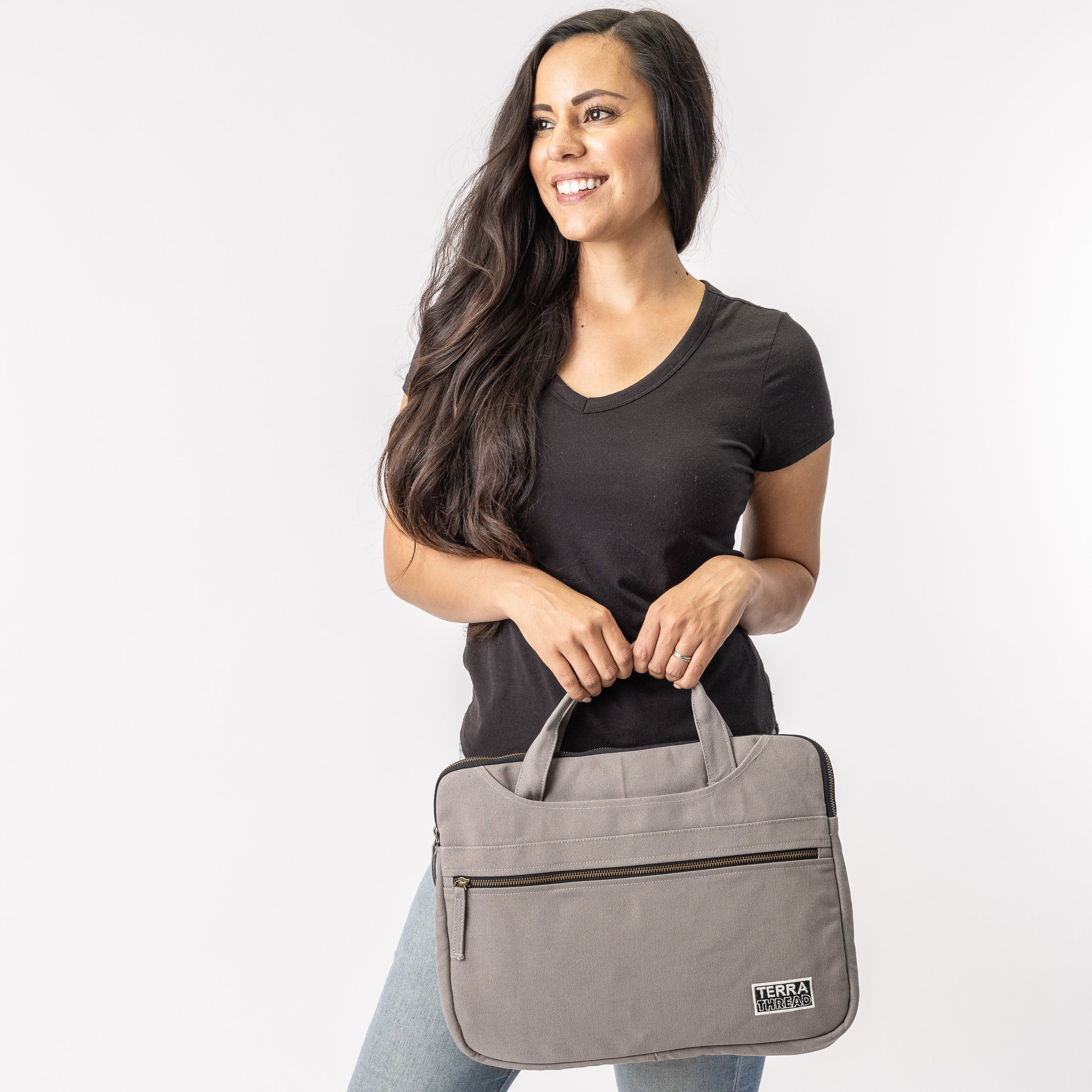 Terra Thread® Hasta Laptop Sleeve with handles