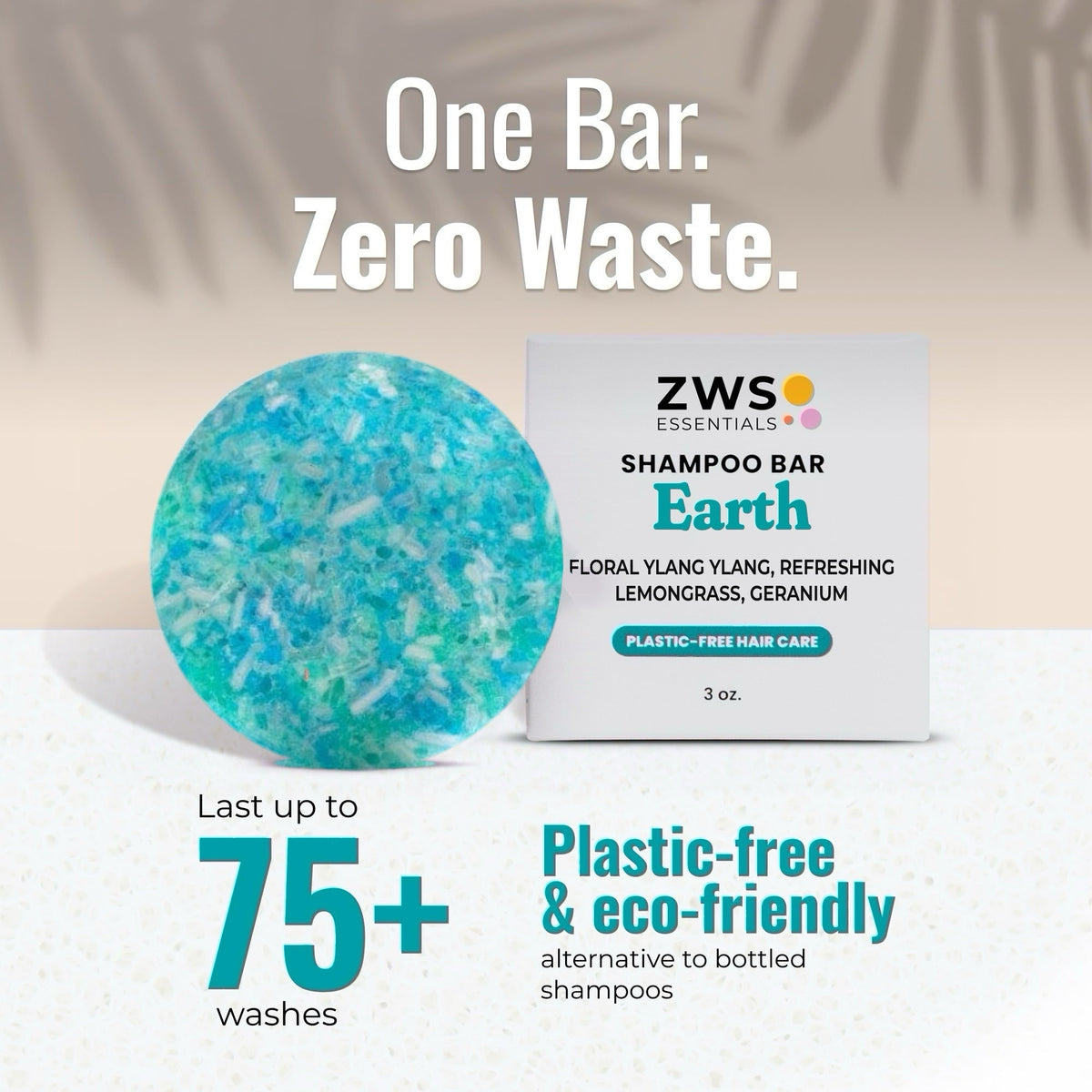 Zero Waste Store Shampoo & Conditioner Bar Duo