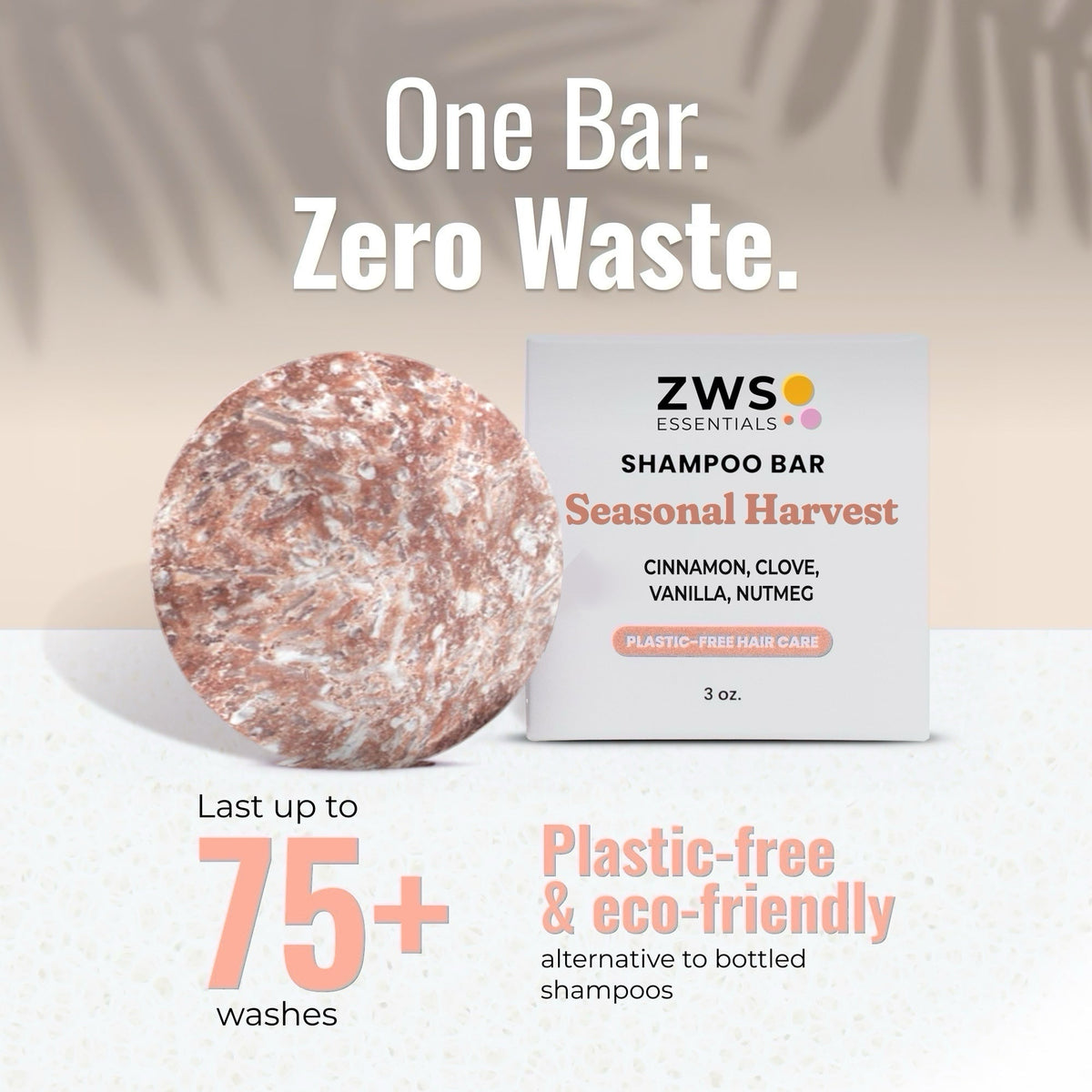 Zero Waste Store Shampoo & Conditioner Bar Duo