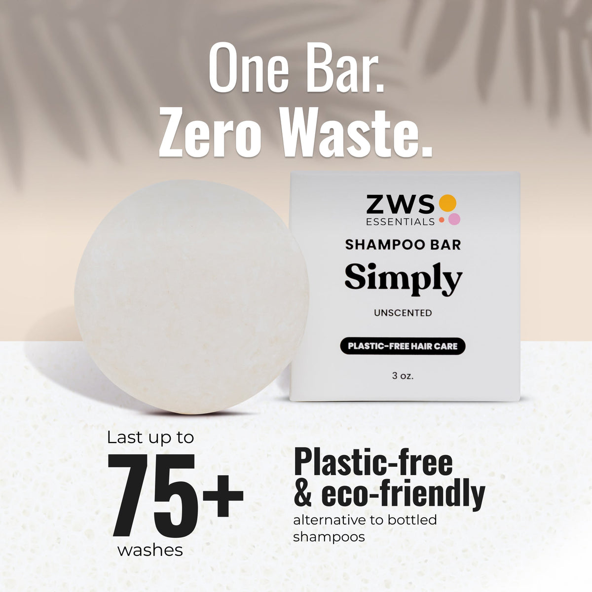 Zero Waste Store Shampoo & Conditioner Bar Duo