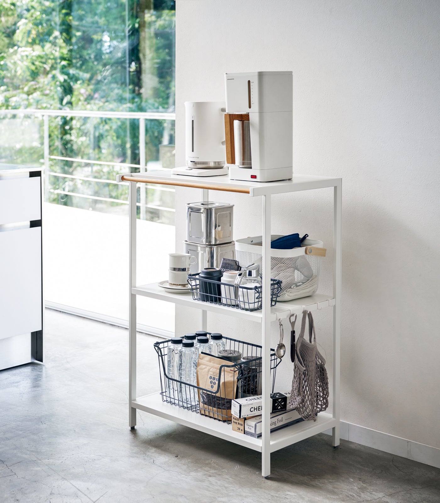 Yamazaki Home Storage Rack - 35-Inch (35" H)  - Steel