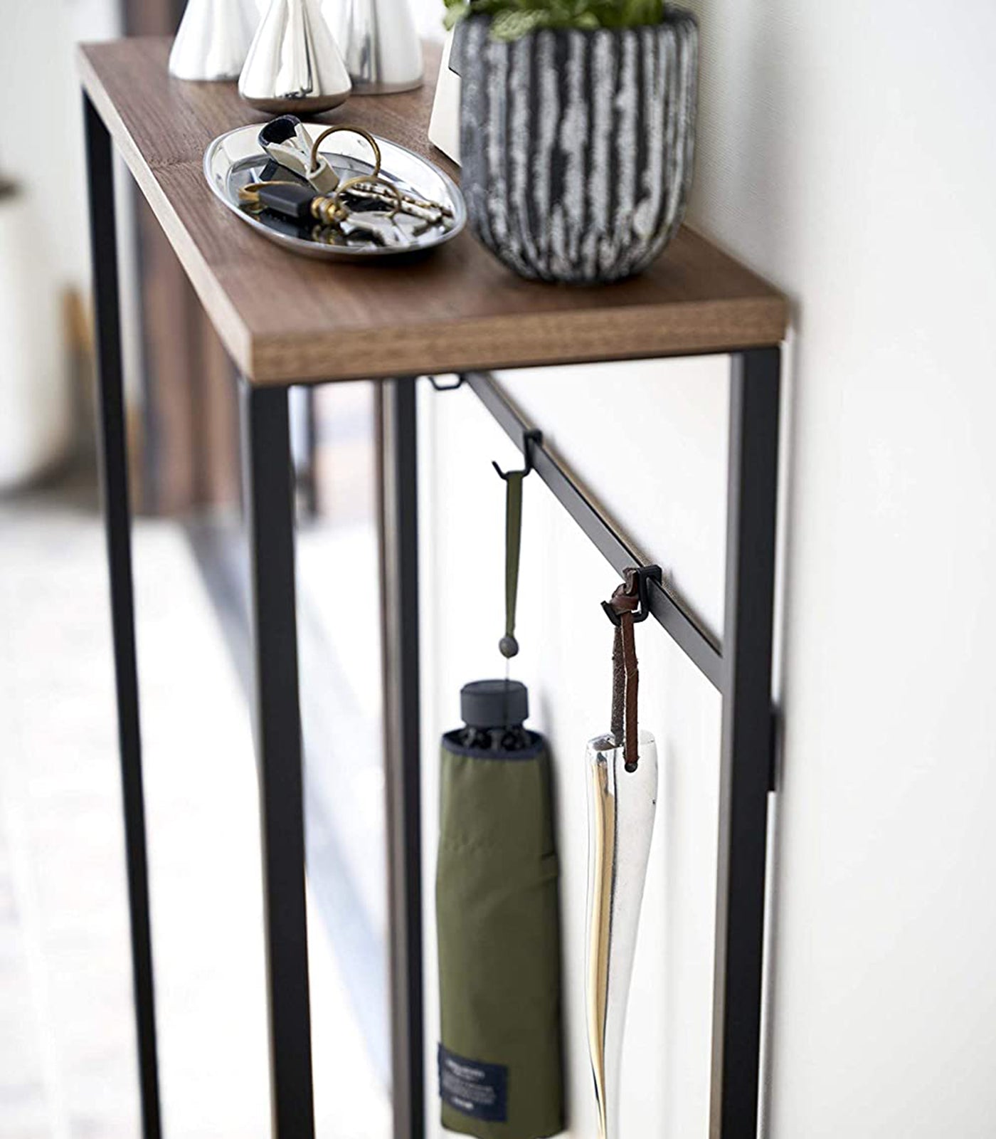 Yamazaki Home Narrow Entryway Console Table (32" H)  - Steel