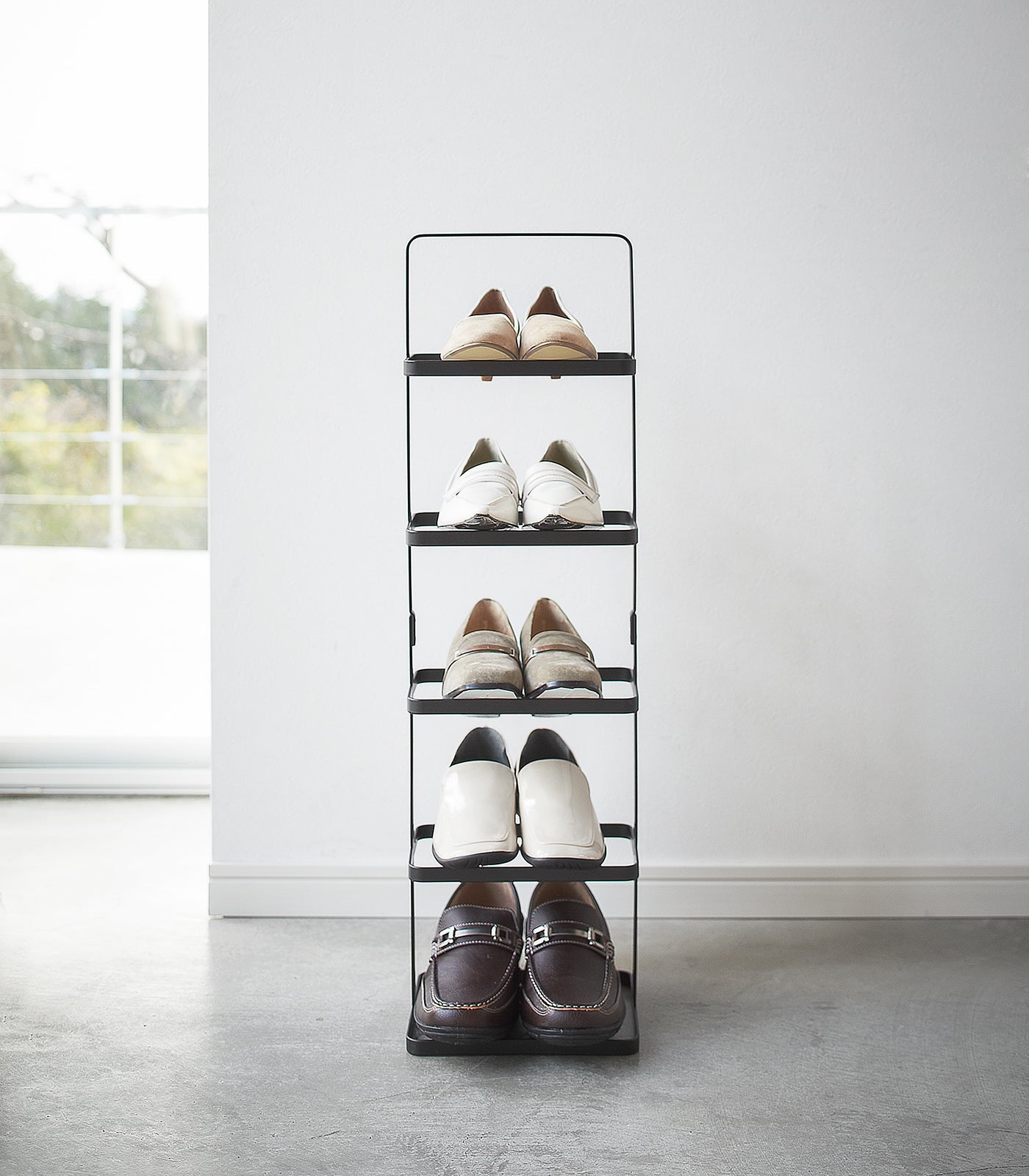 Yamazaki Home Shoe Rack (31" H)  - Steel
