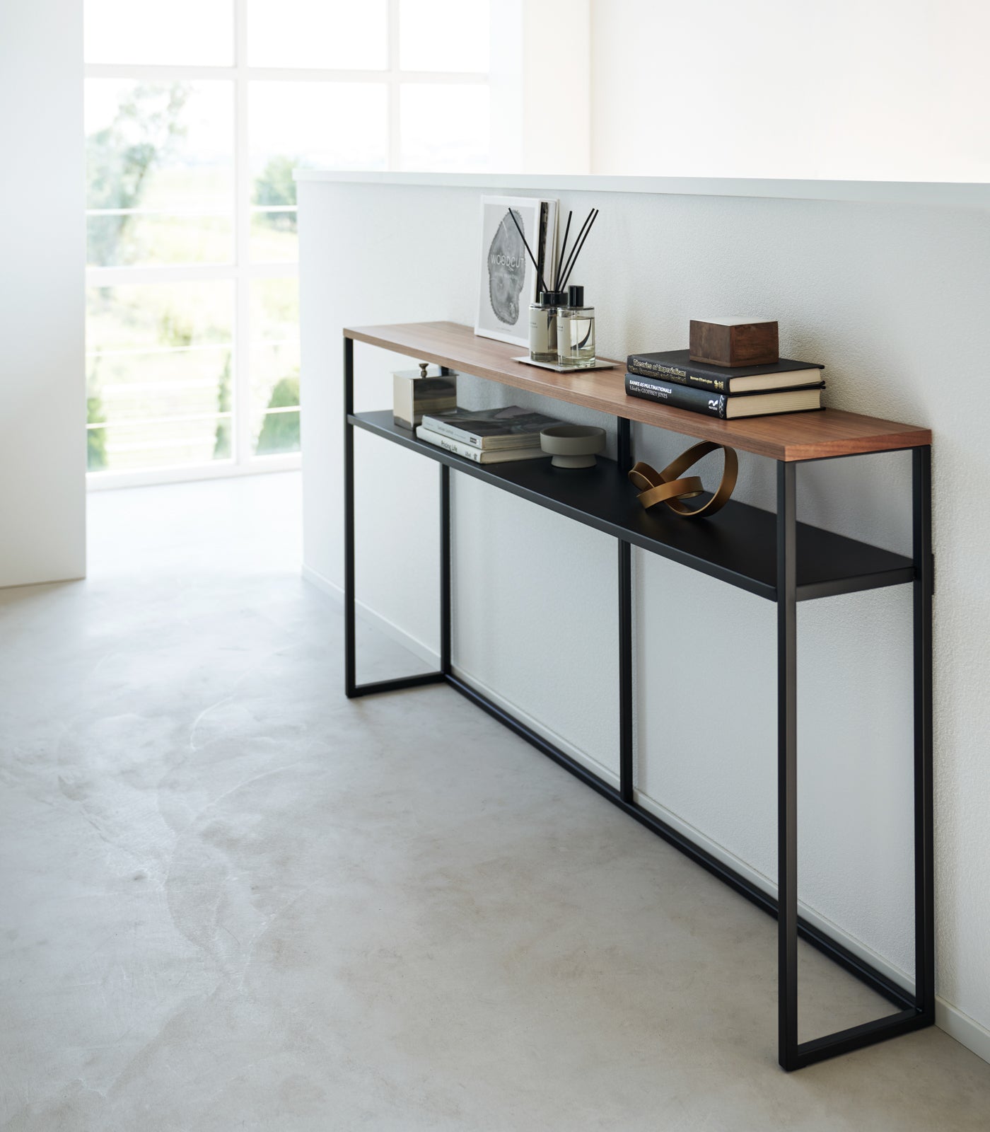 Yamazaki Home Long Console Table - Steel