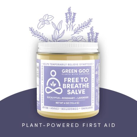 Free To Breathe Natural Decongestant Salve from Green Goo