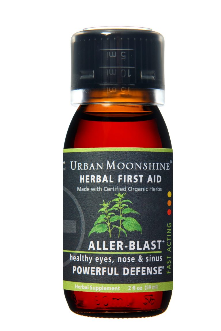 Urban Moonshine 2oz_AllerBlast_MedicineCap from Gimme the Good Stuff