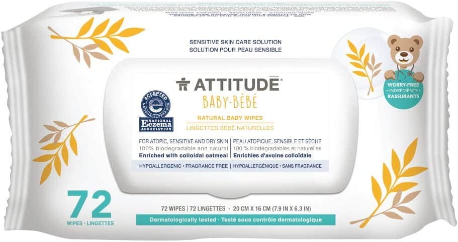 Image of Attitude Natural Baby Wipes. | Gimme The Good Stuff