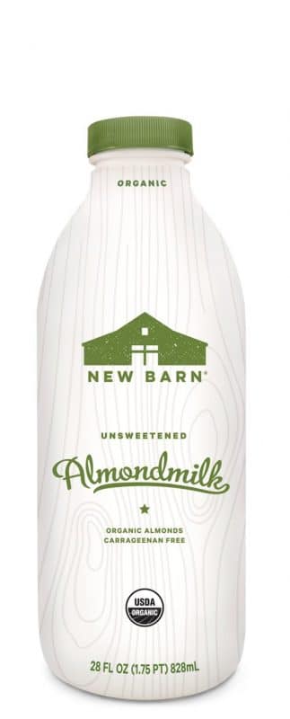New Barn Organics Almond Milk