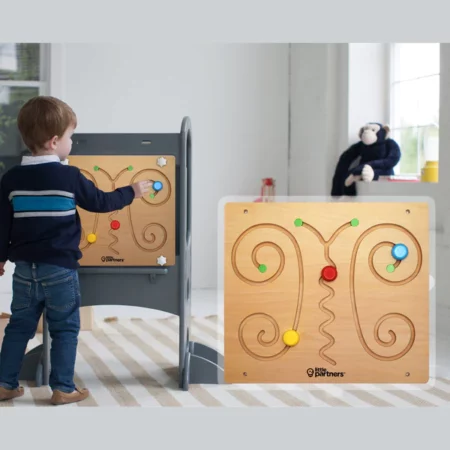 Little Partners Butterfly Activity Board from Gimme the Good Stuff