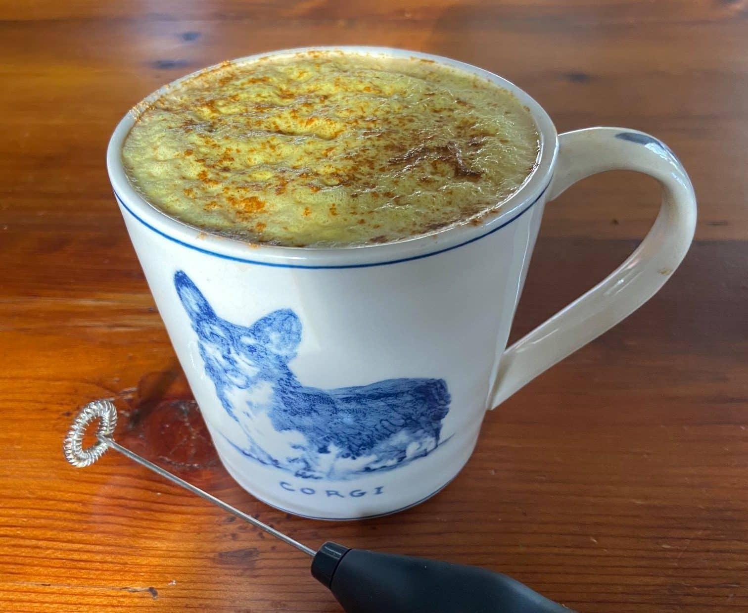 Turmeric Golden Milk Latte Recipe