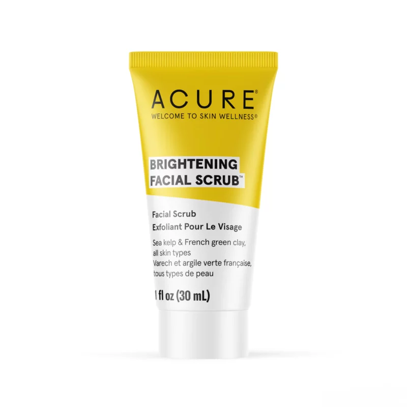 Acure Brightening Facial Scrub from from Gimme the Good Stuff