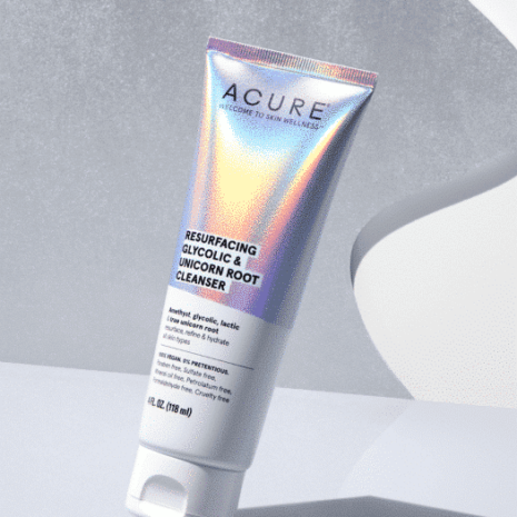 Acure Resurfacing Glycolic & Unicorn Root Cleanser from gimme the good stuff