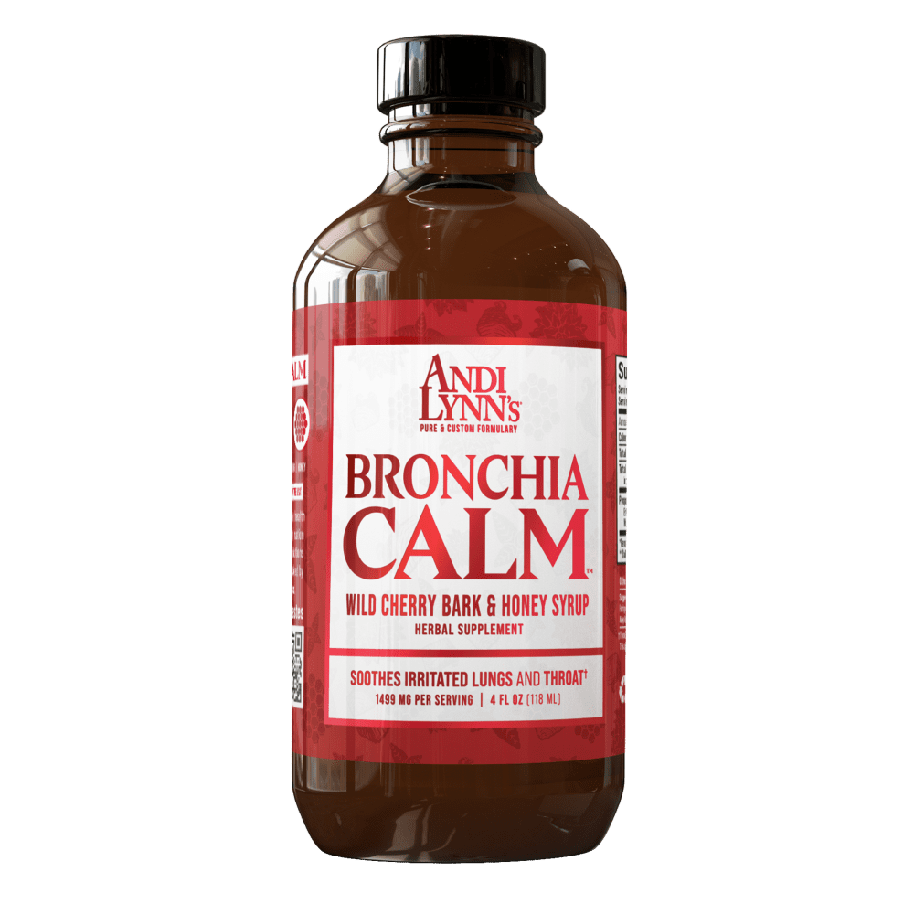 Andi Lynn Bronchia Calm Herbal Cough Suppresant from Gimme the Good Stuff