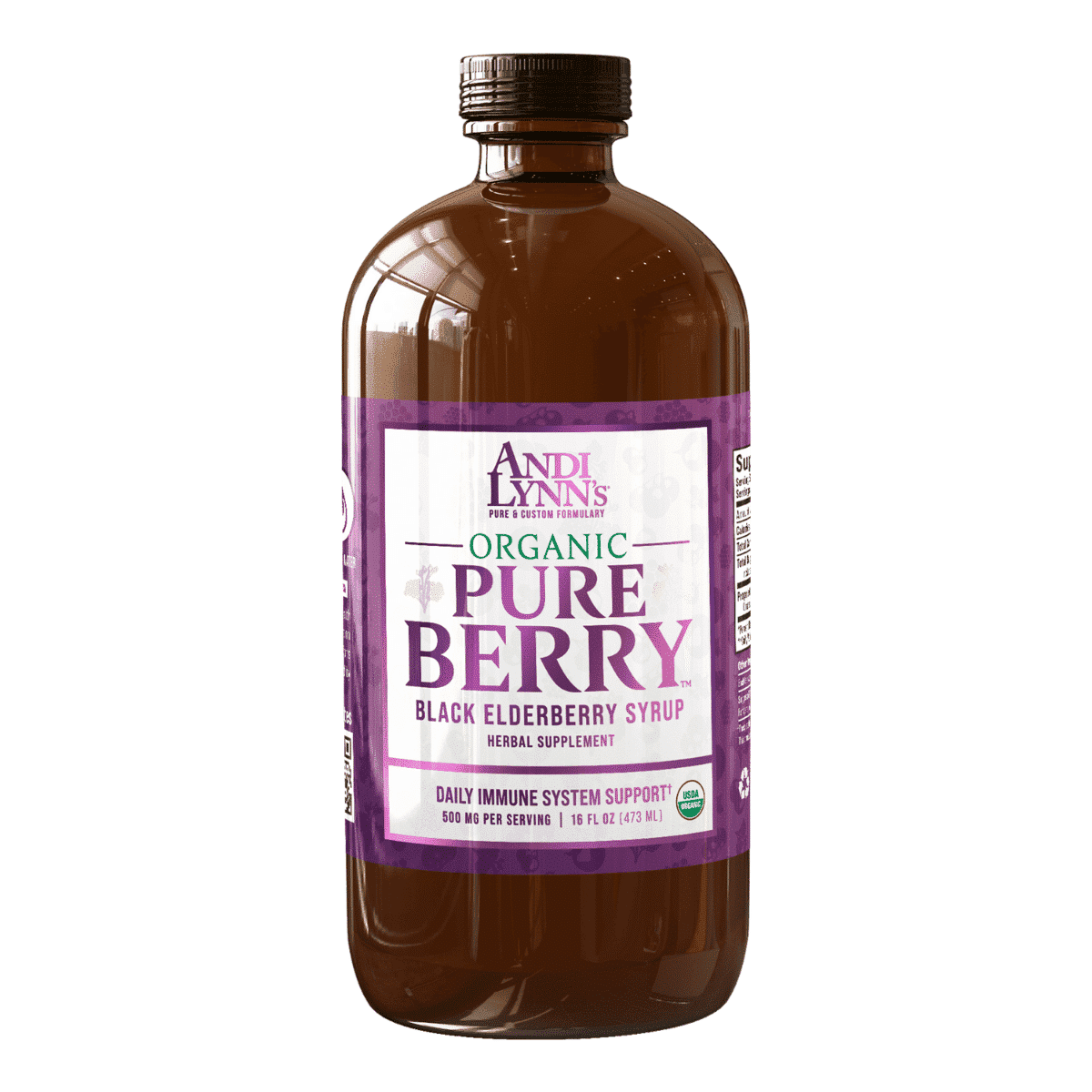 Andi Lynn Pure Black Elderberry Syrup from Gimme the Good Stuff