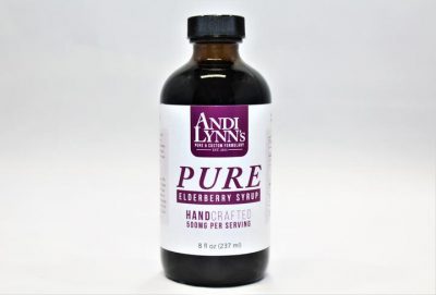 Andi Lynn's Pure Black Elderberry Syrup from gimme the good stuff